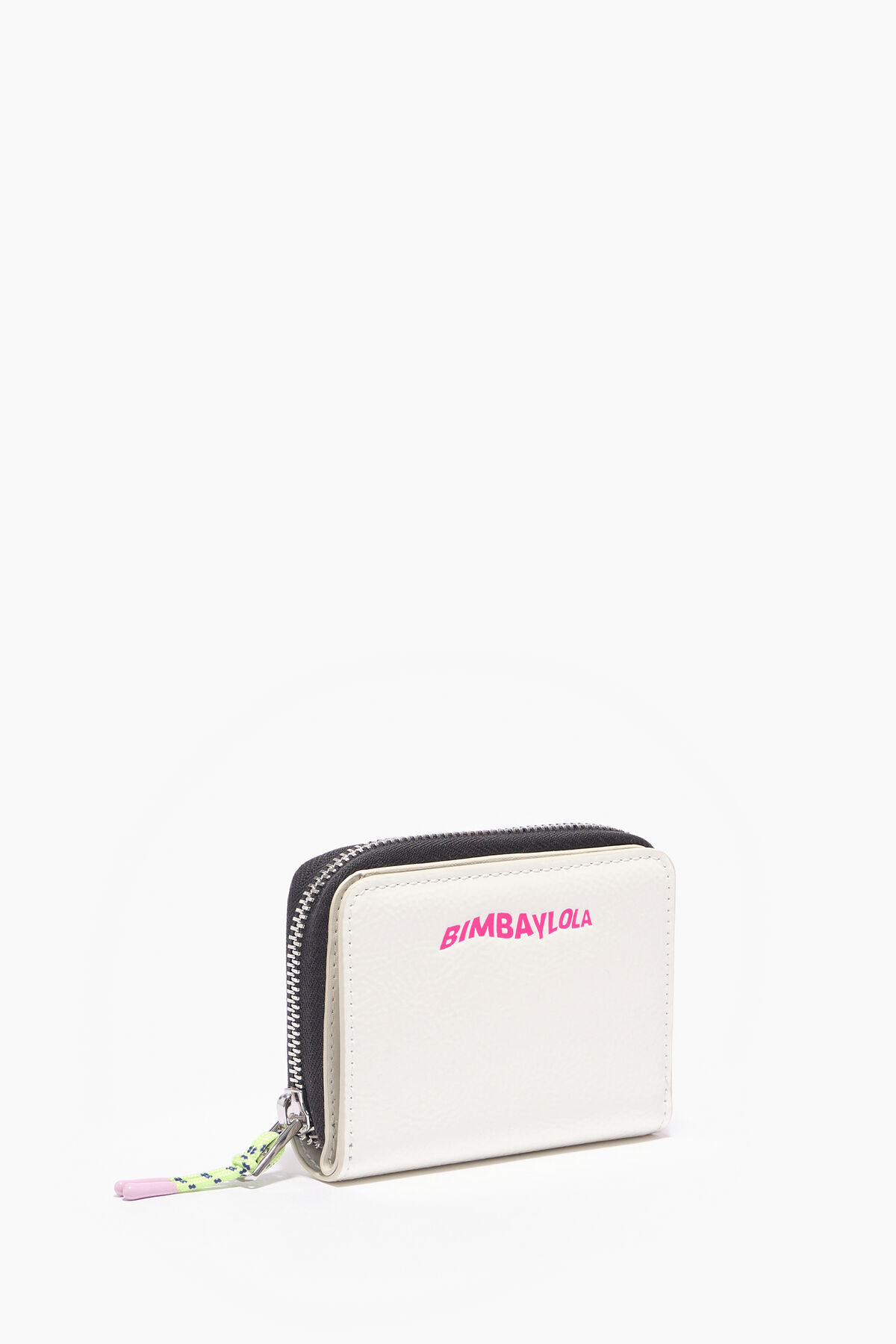 Cartera charol blanca