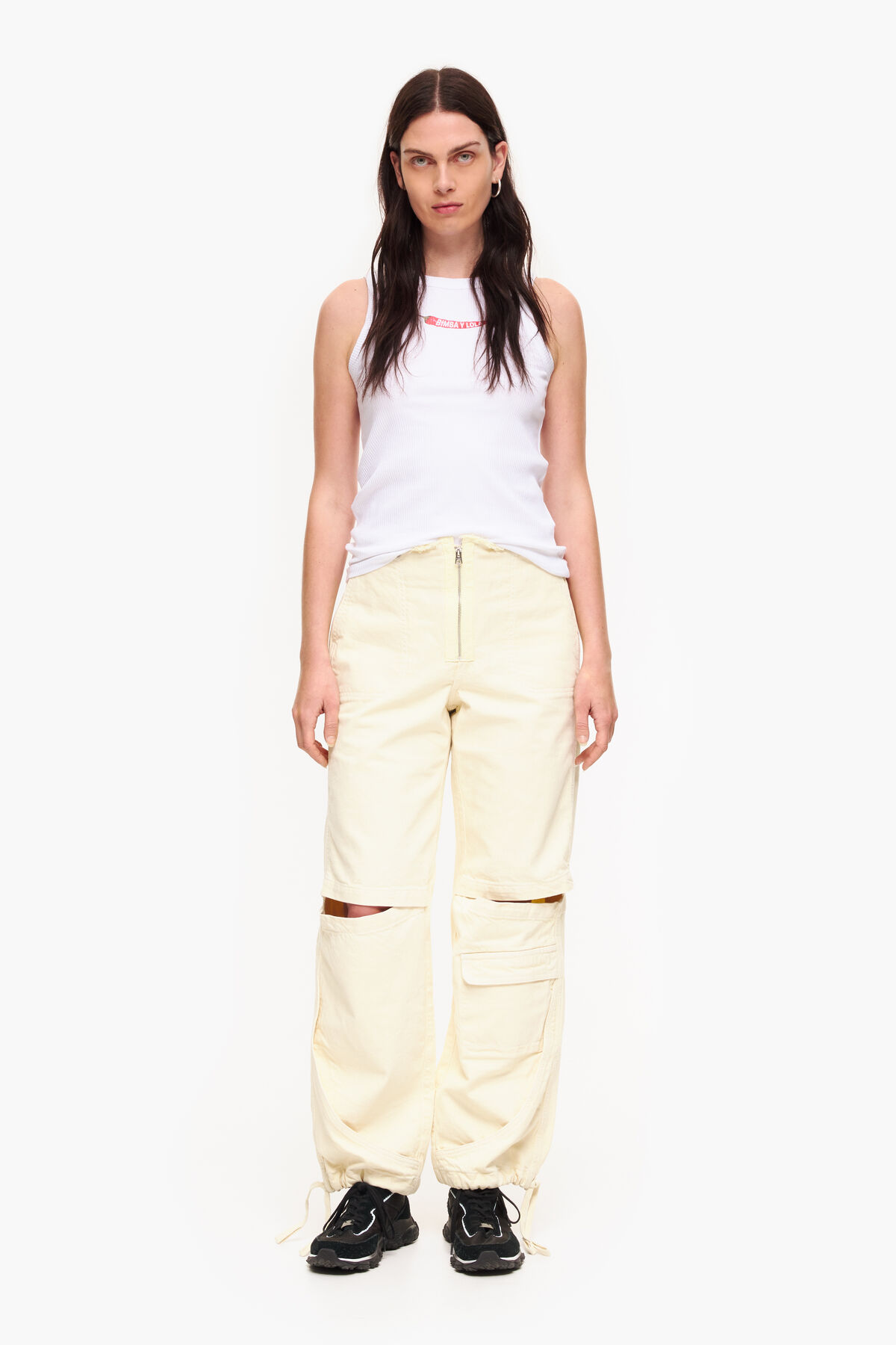 CARGO - Vaquero ancho mantequilla