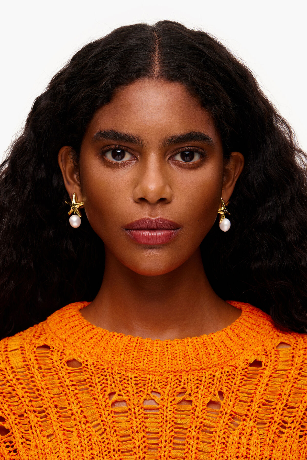 Pendientes estrella dorados