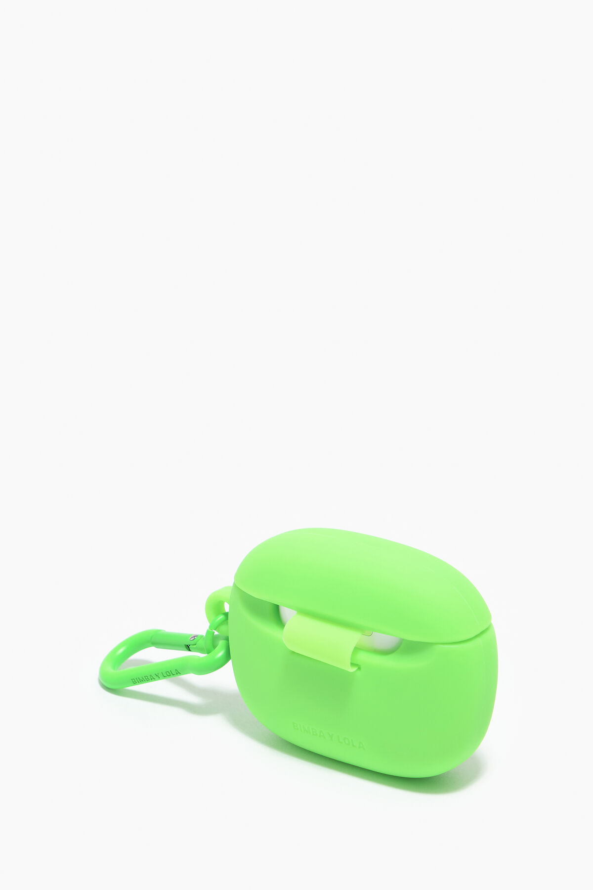 Estuche AirPods silicona logo verde