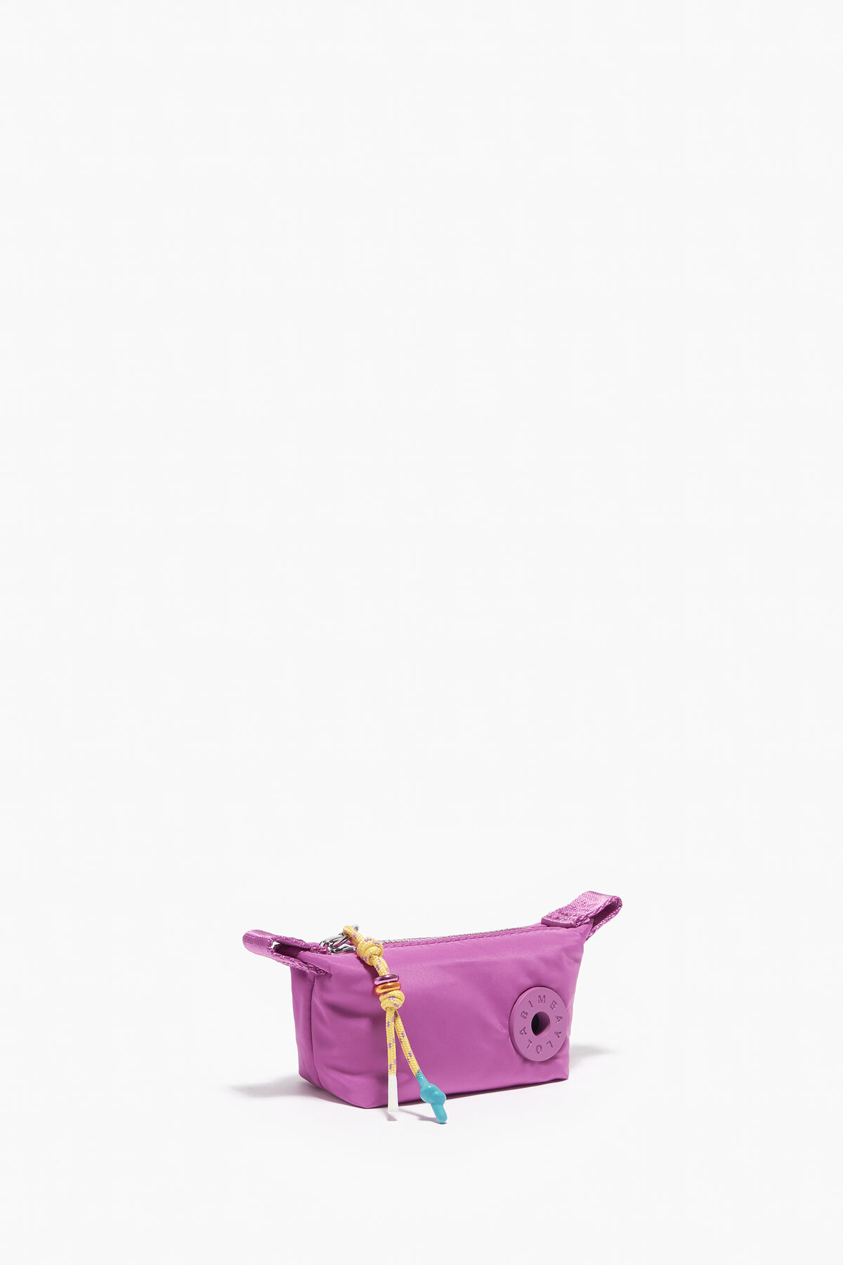 Monedero mini trapecio rosa