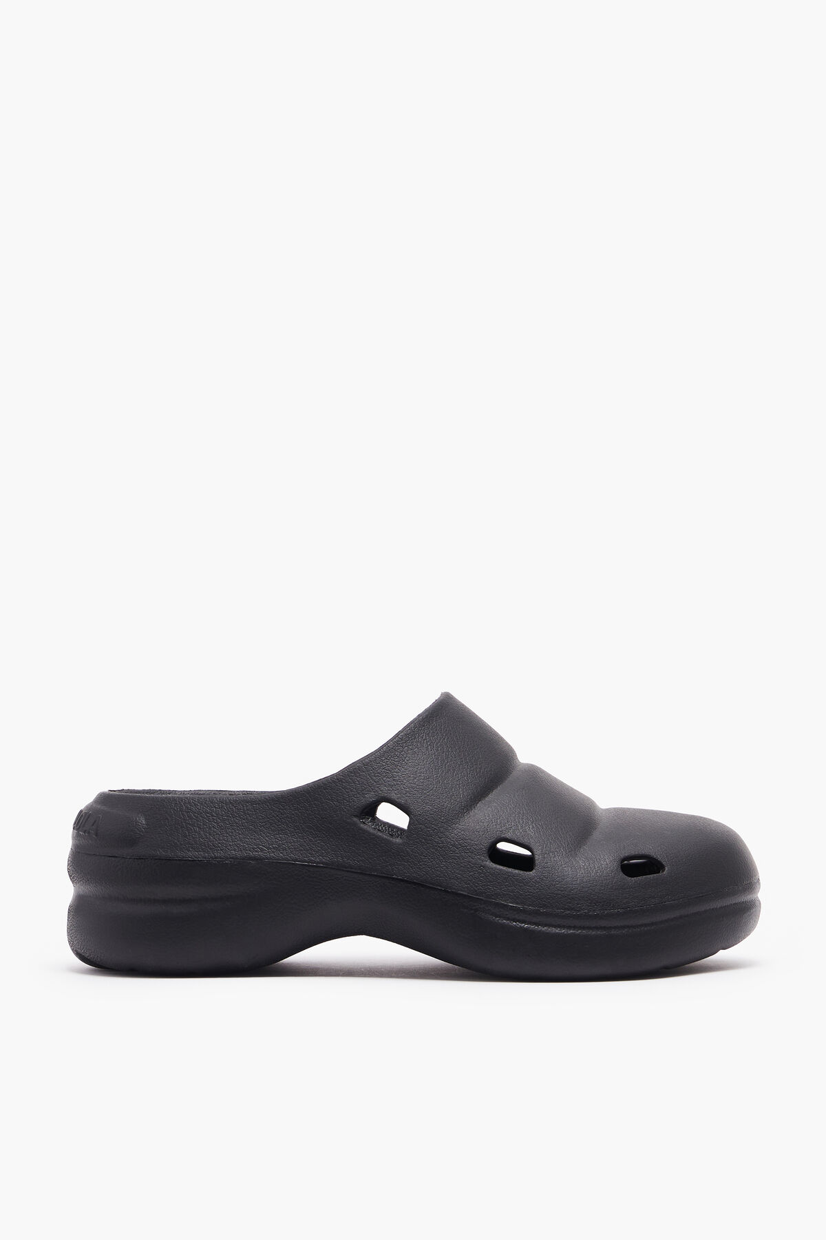 Zueco plataforma negro