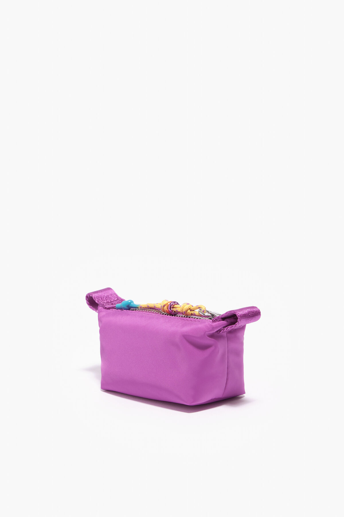 Monedero mini trapecio rosa