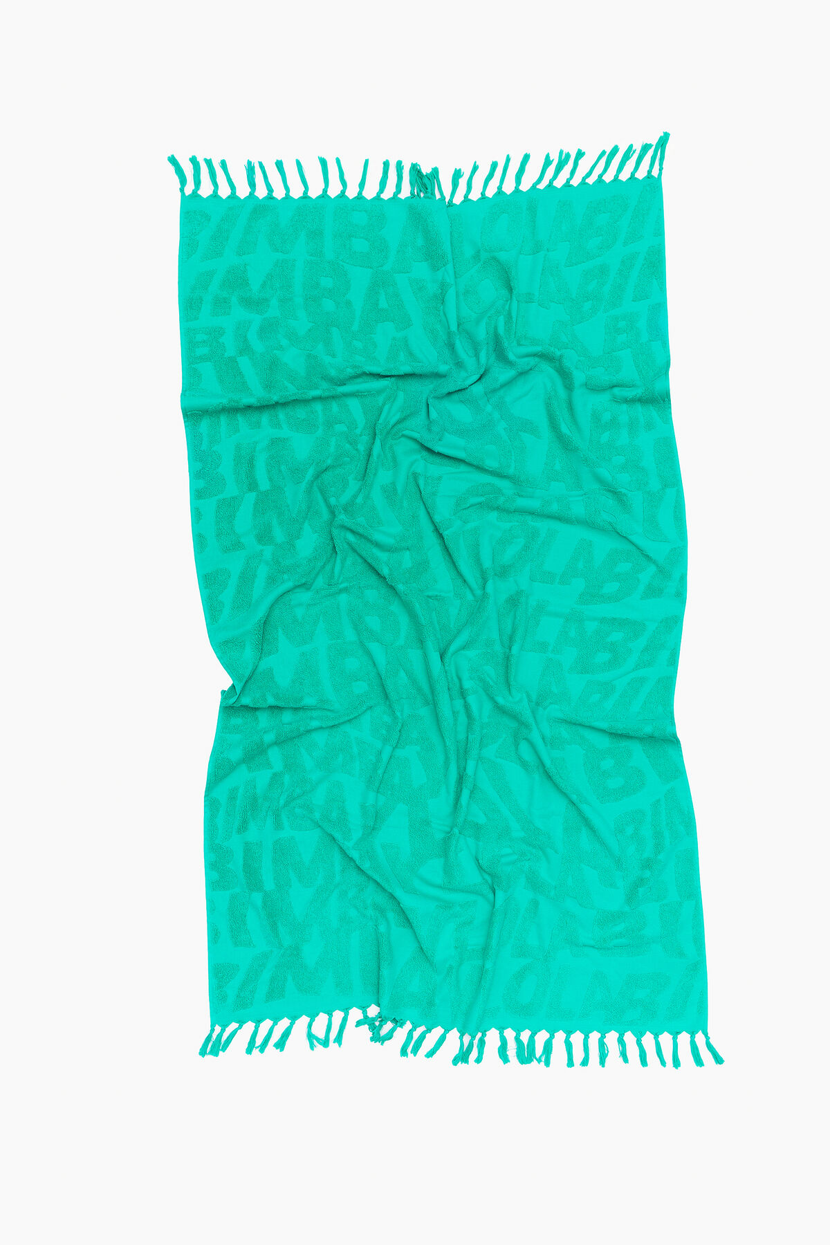 Toalla logo jacquard turquesa