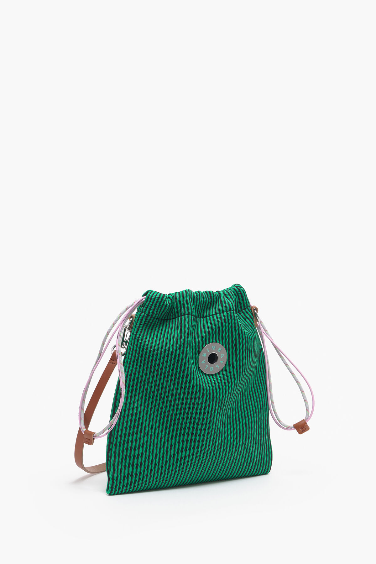 Bolso saca S punto verde