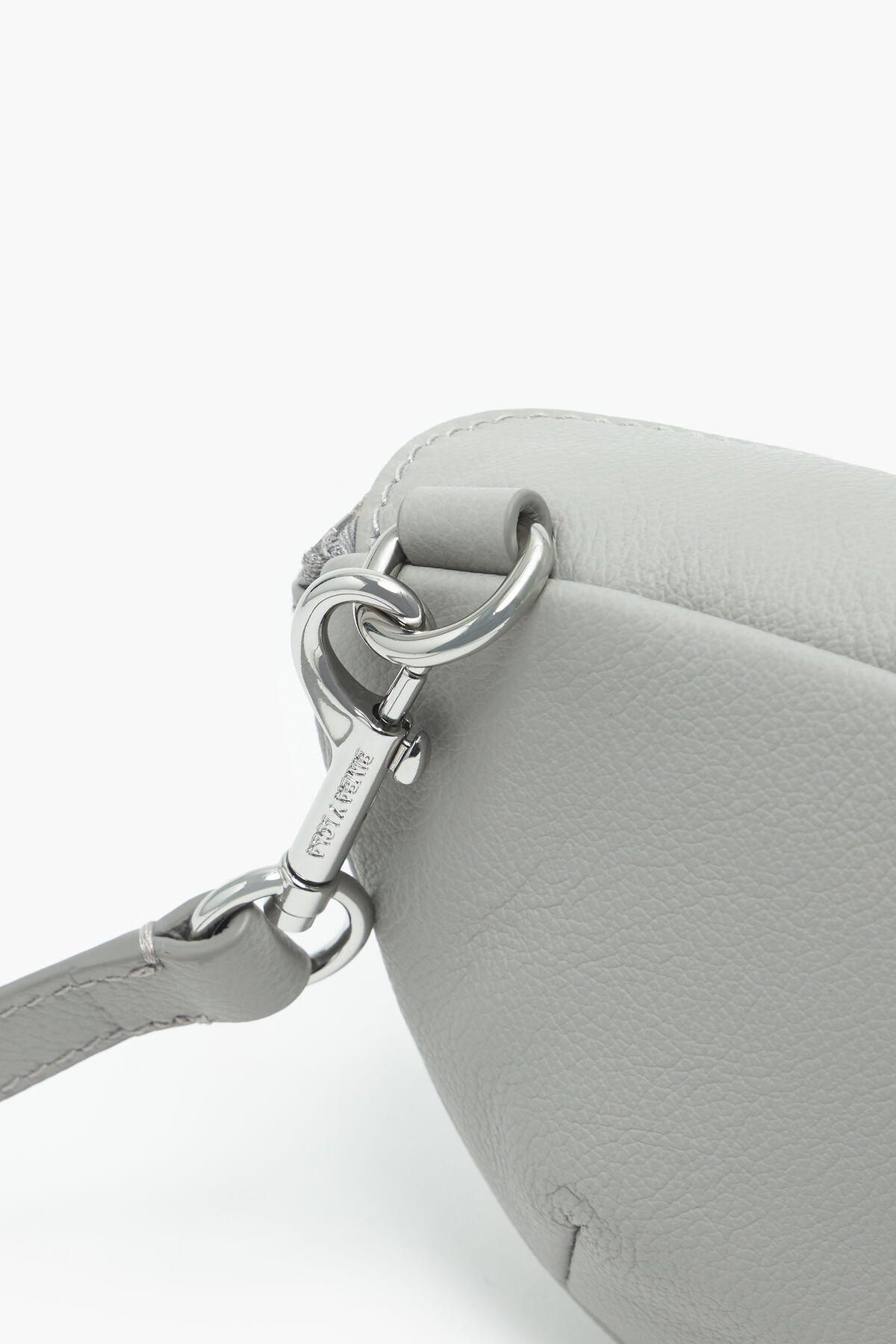 Bolso riñonera Pocket XS piel gris