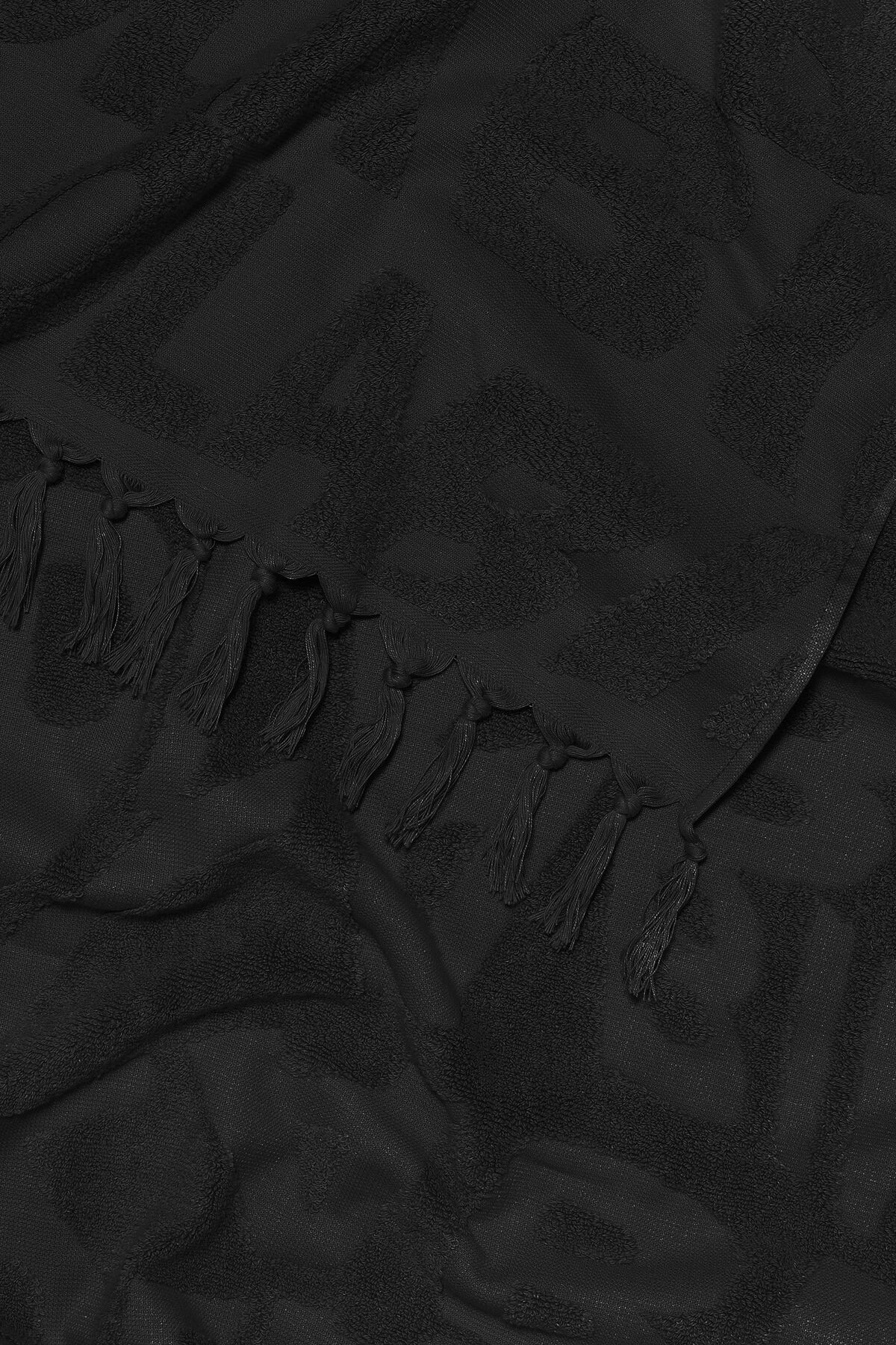 Toalla logo jacquard negra