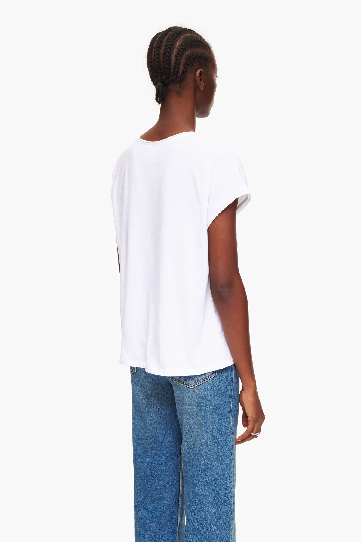 Camiseta logo blanco