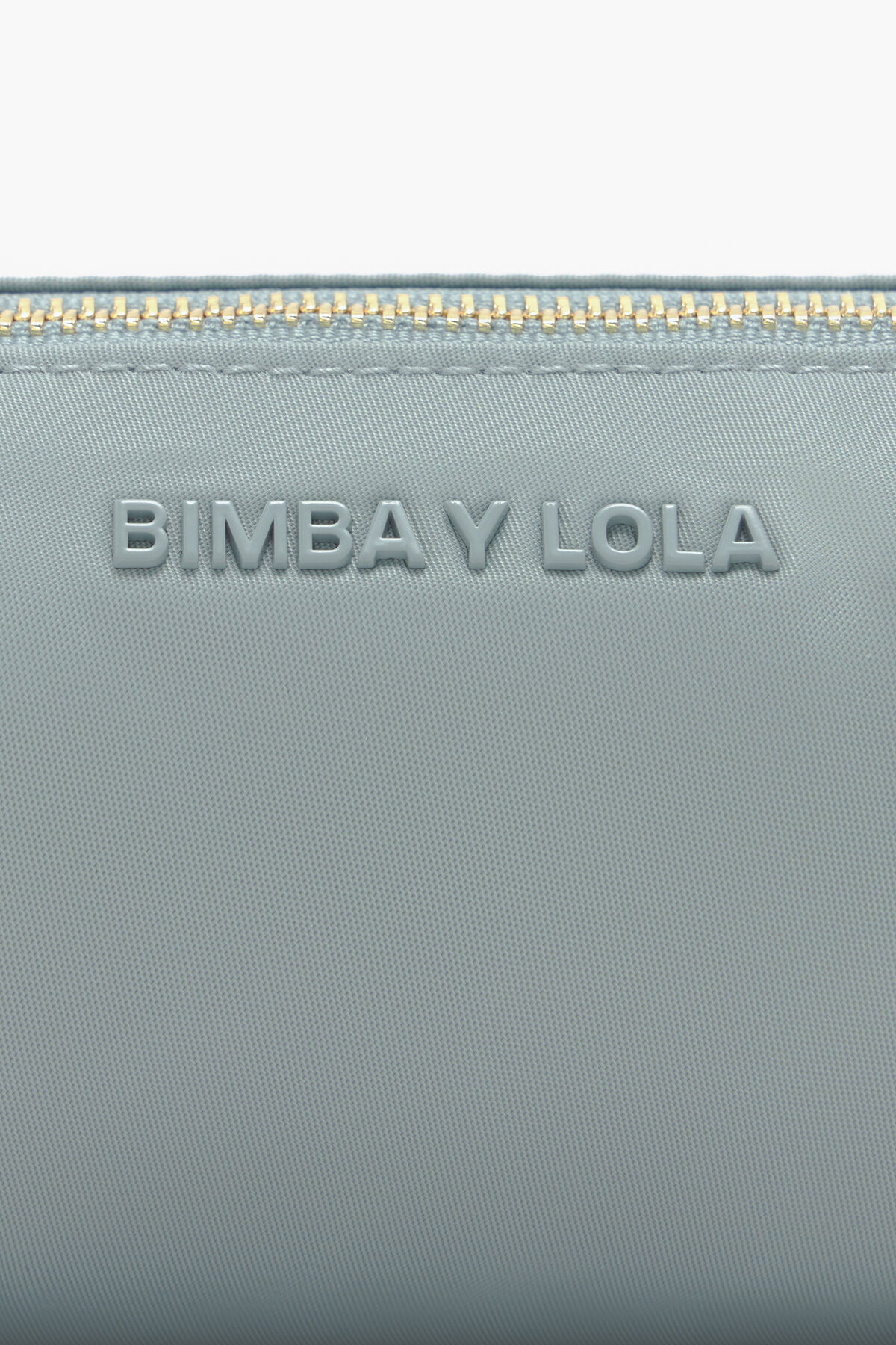 Estuche cilíndrico nylon verde agua