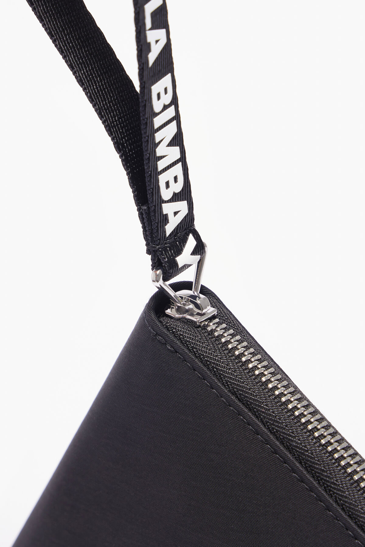 Billetera libro nylon negra