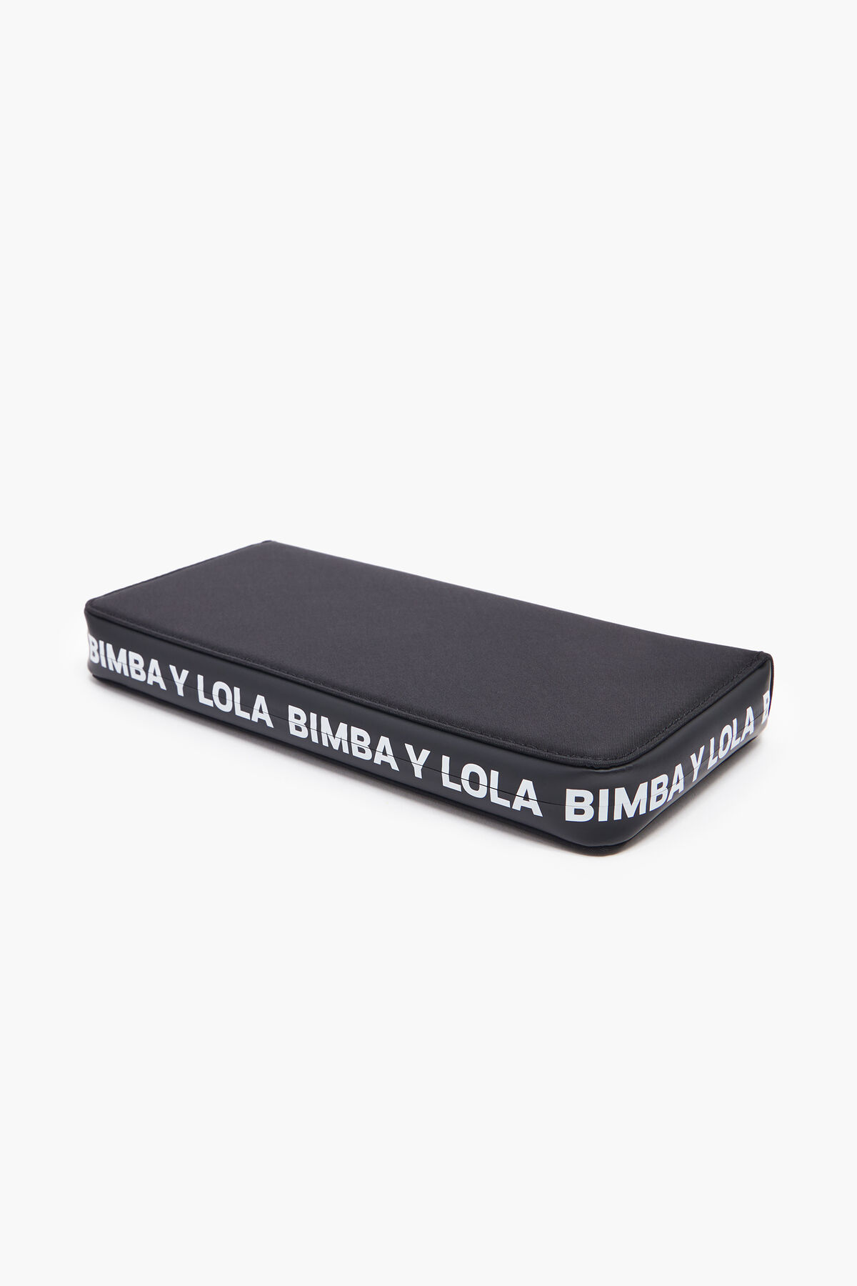 Billetera libro S nylon negra