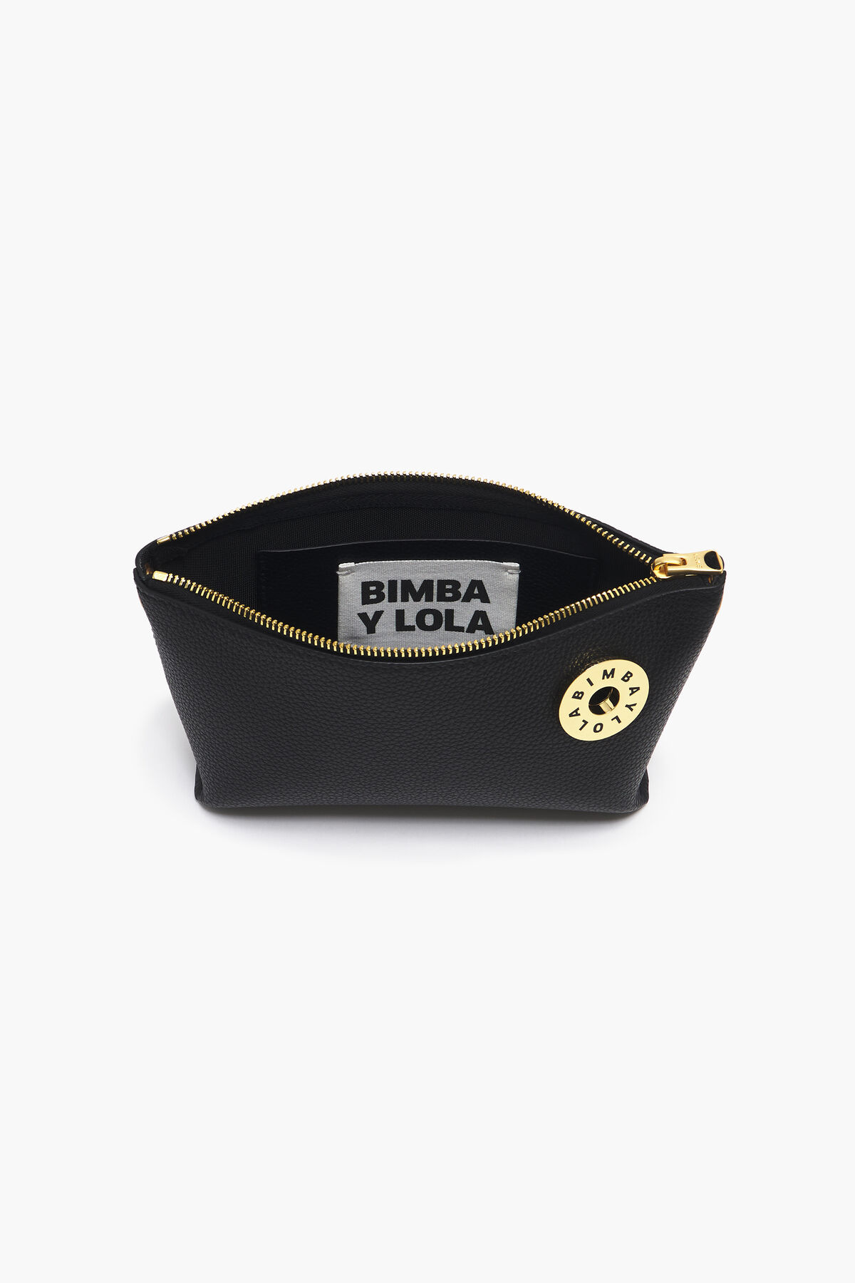 Bolso bandolera XS trapecio piel negro