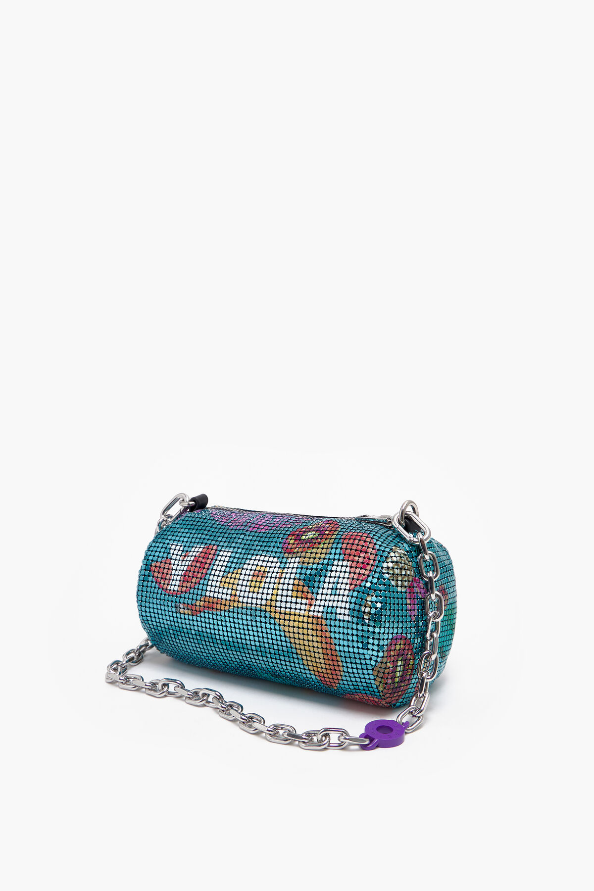 Bolso cilindro XS malla Bananas Mix agua