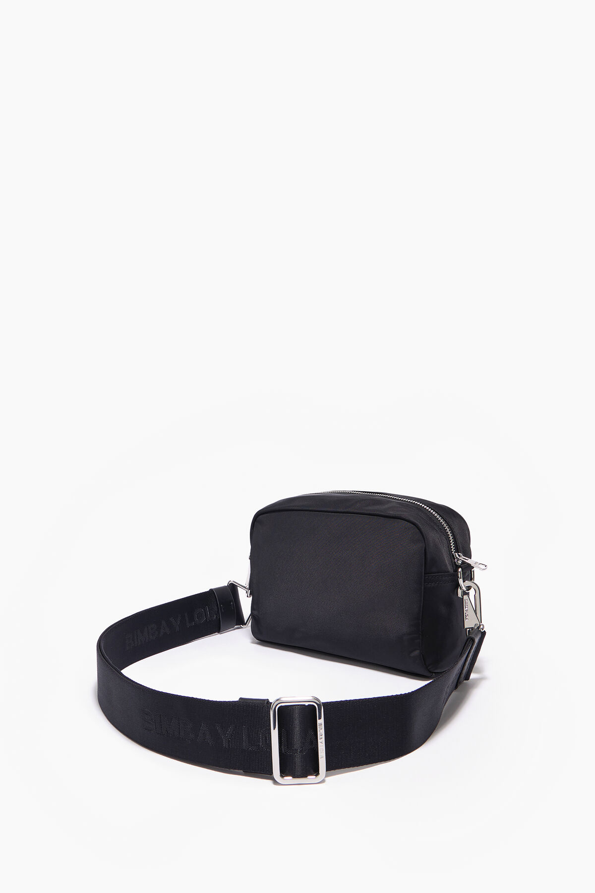 Bolso bandolera S nylon negro