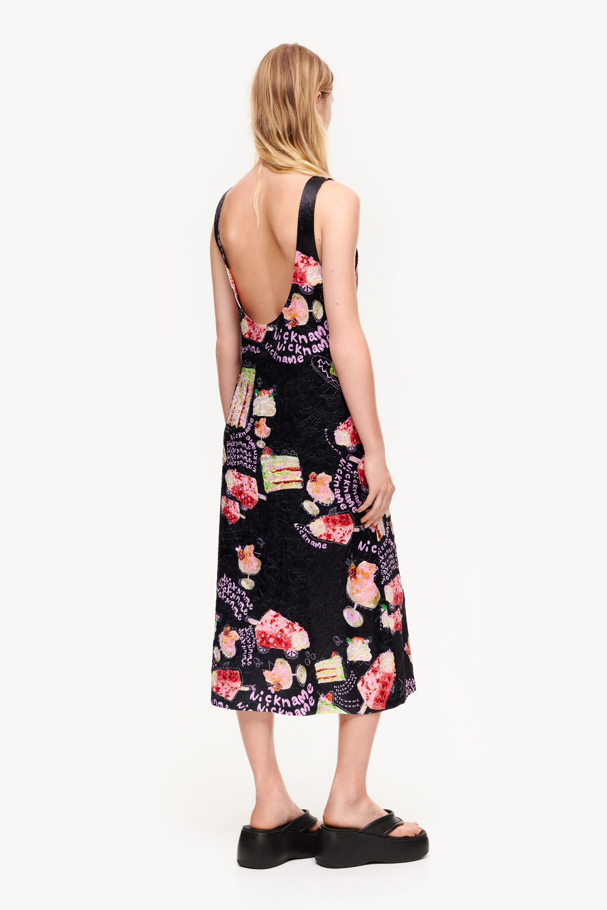 Vestido textura print Nickname Photo