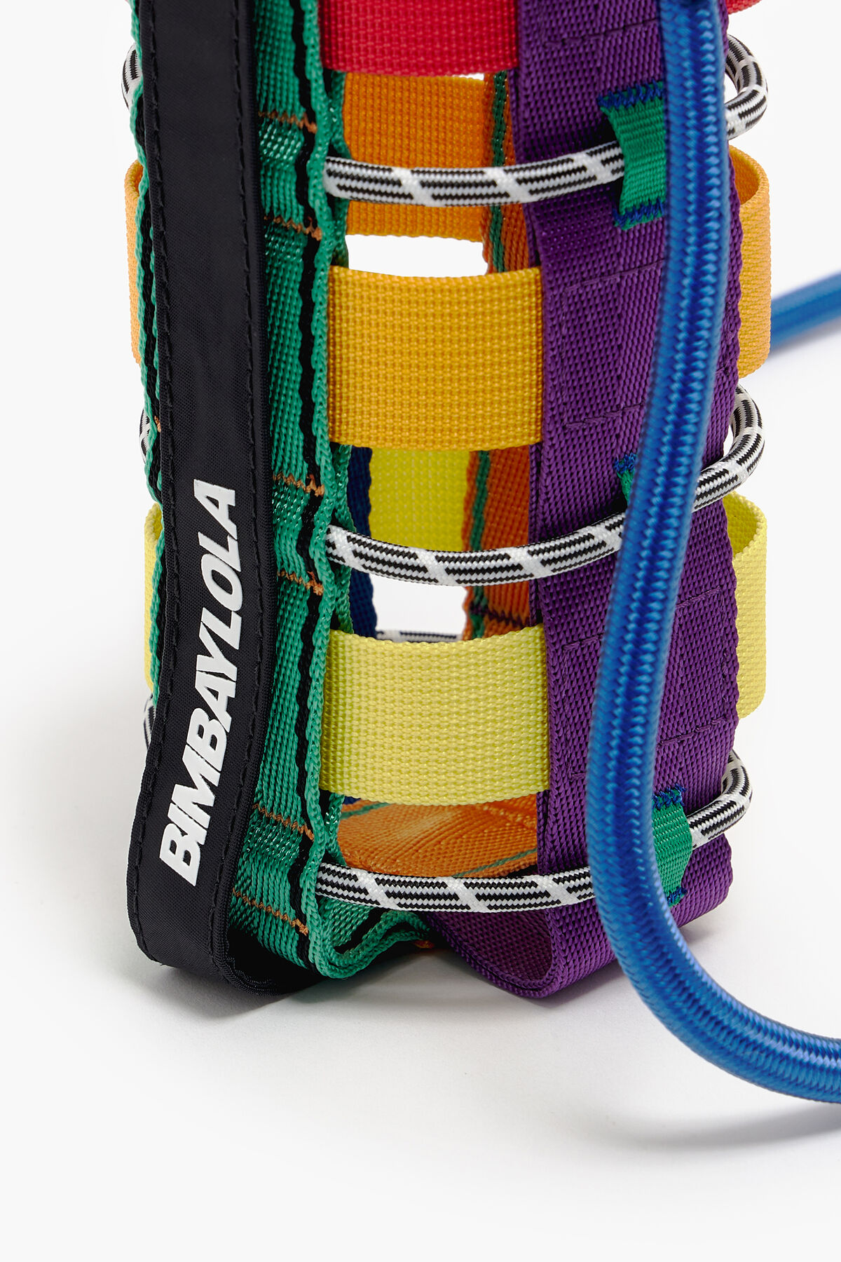 Funda botella nylon naranja