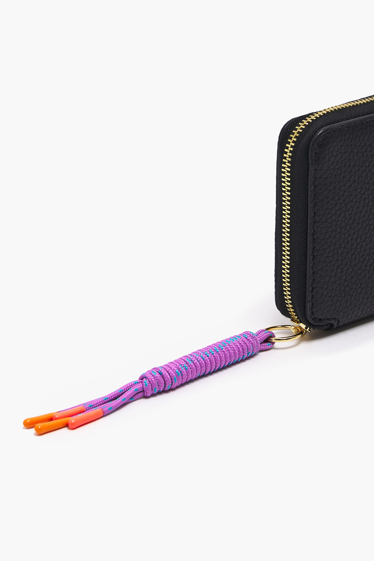 Billetera libro piel negra