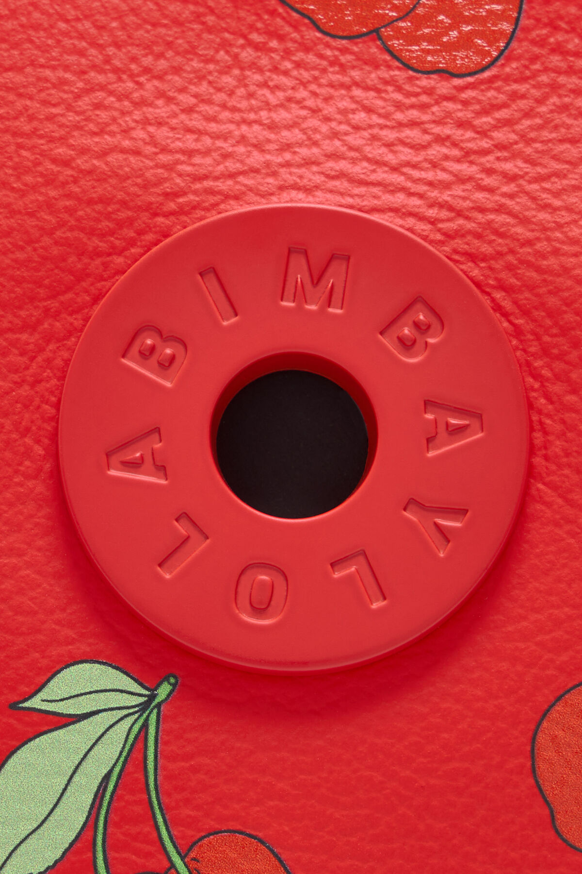 Bolso bandolera XS print Cherries rojo