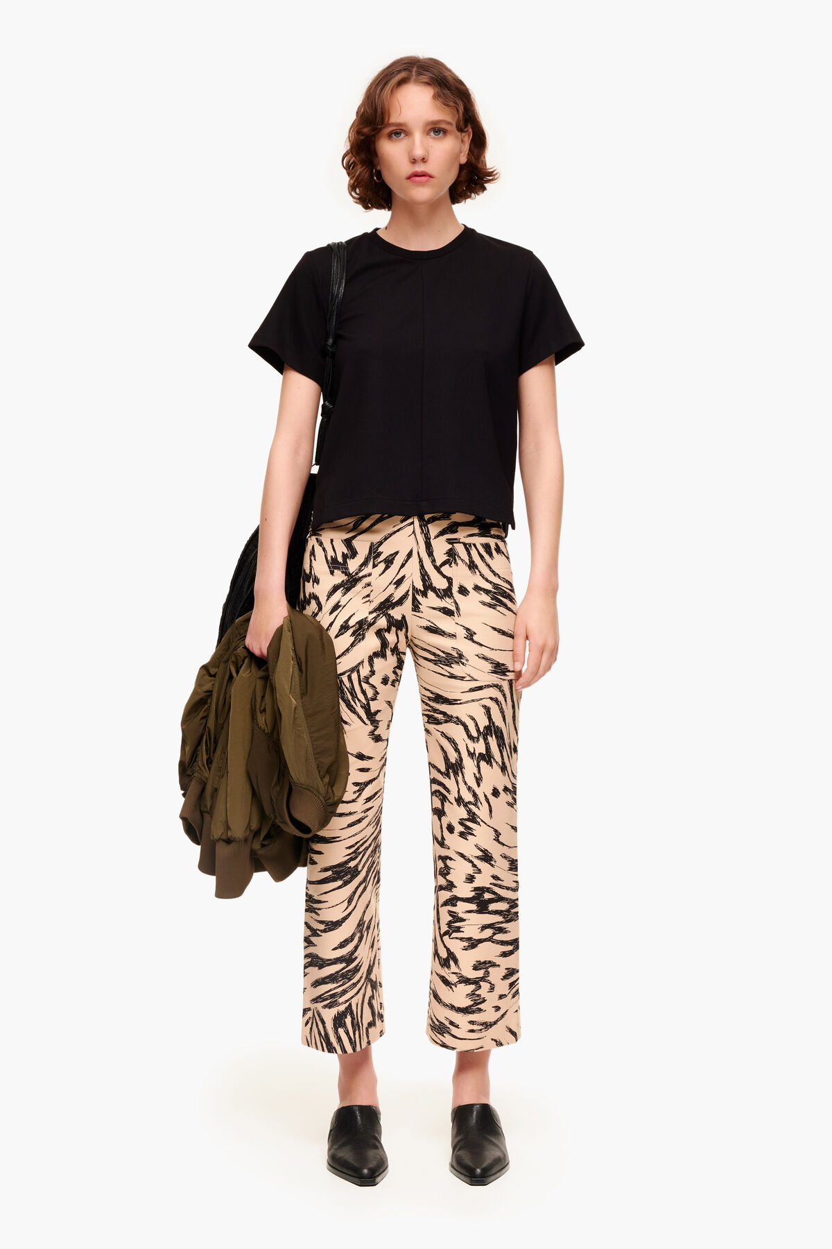 Pantalón print Butterfly Wing natural