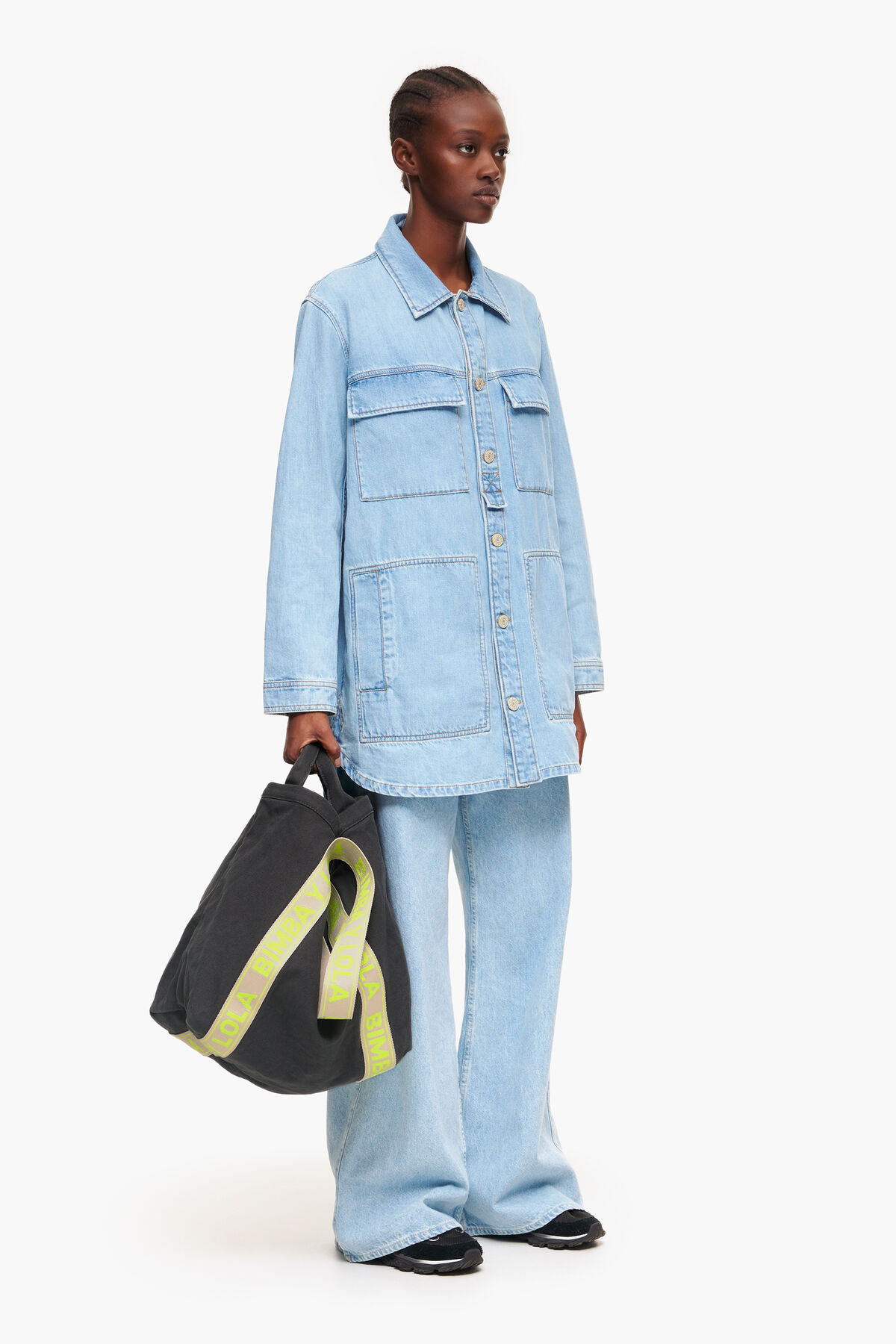 Bolsa shopper XL canvas antracita