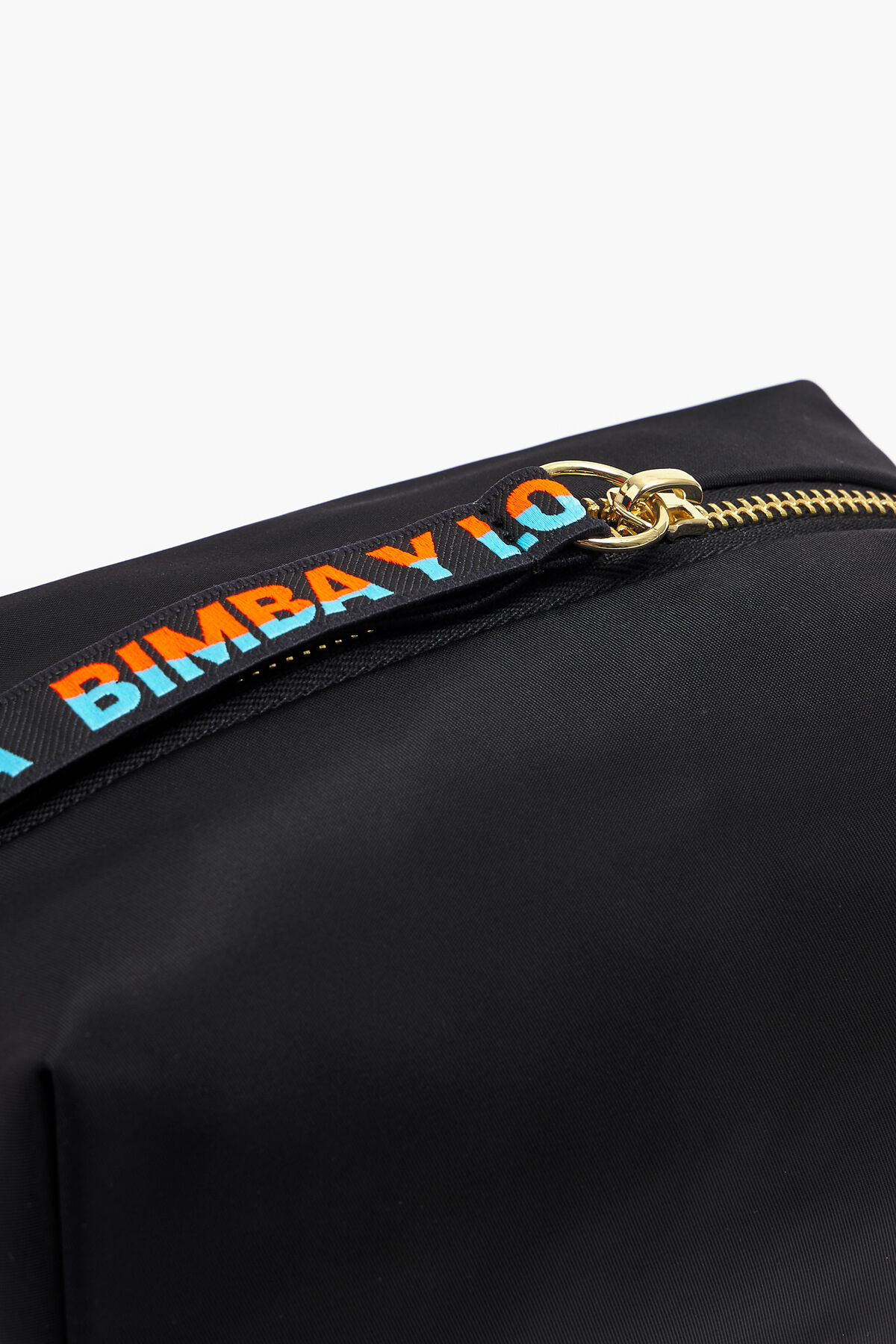 Neceser rectangular M nylon negro