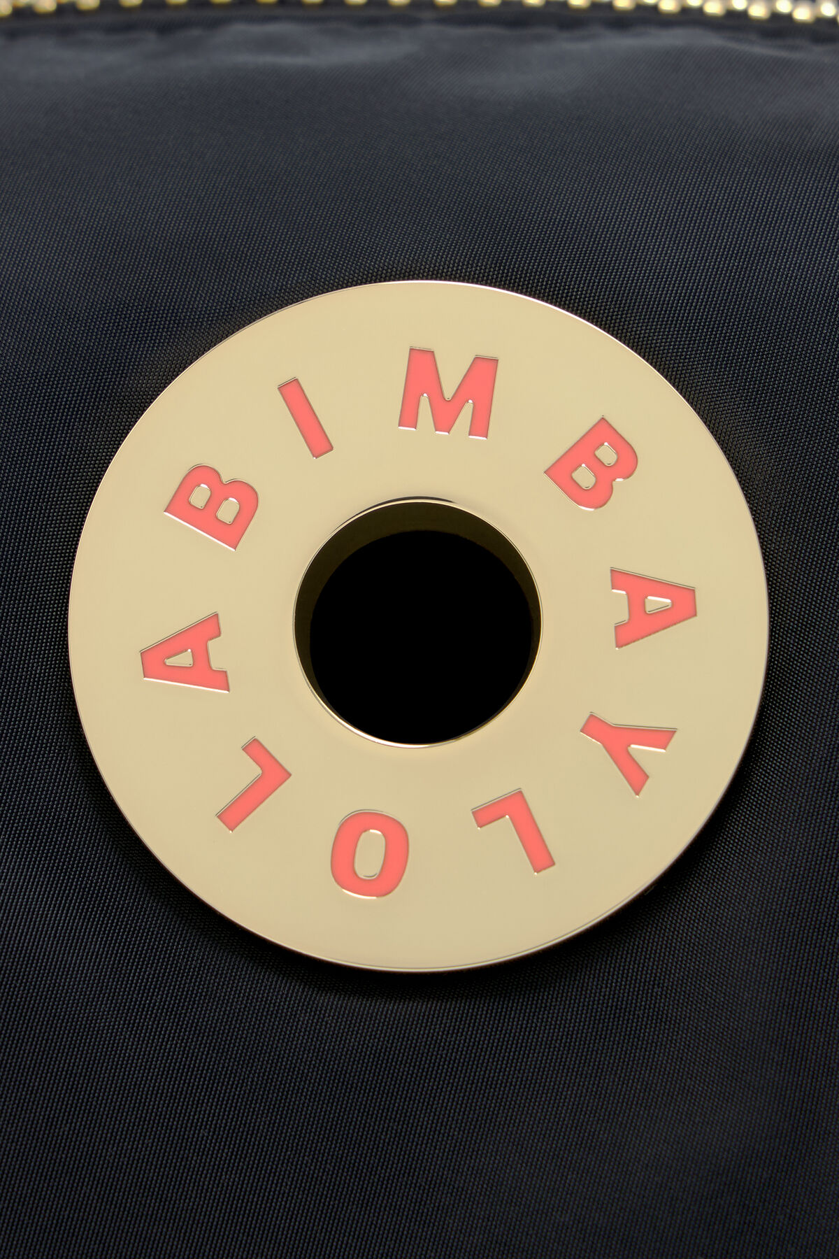 Bolso bandolera M nylon frunces negro