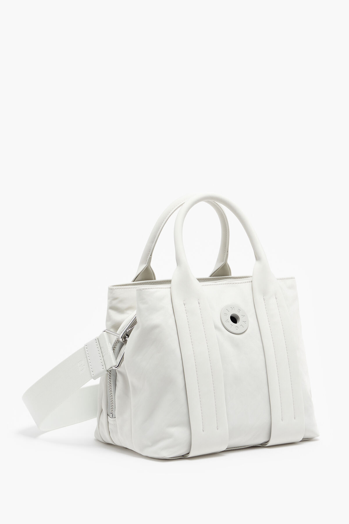 Bolso tote S nylon gris