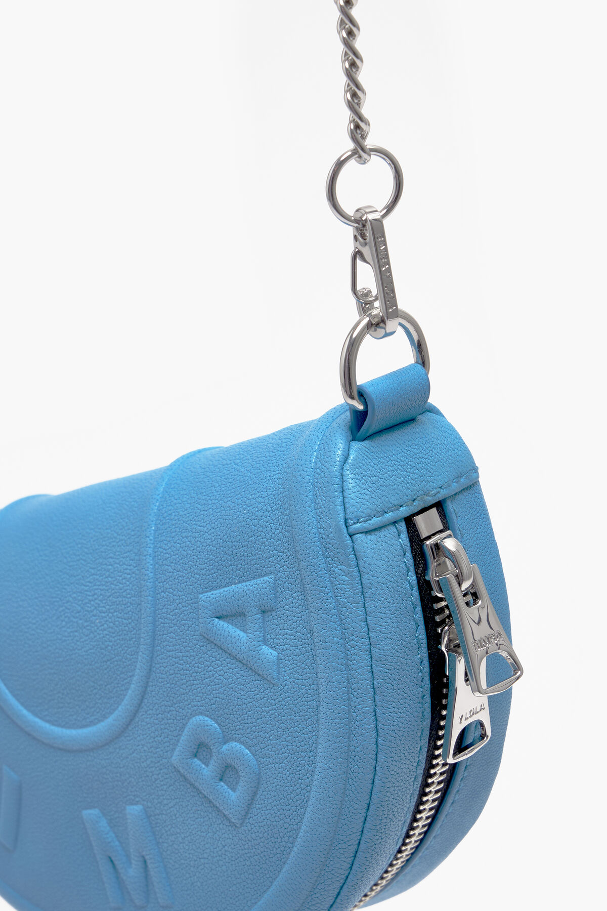 Bolso bandolera XS Chimo piel azul