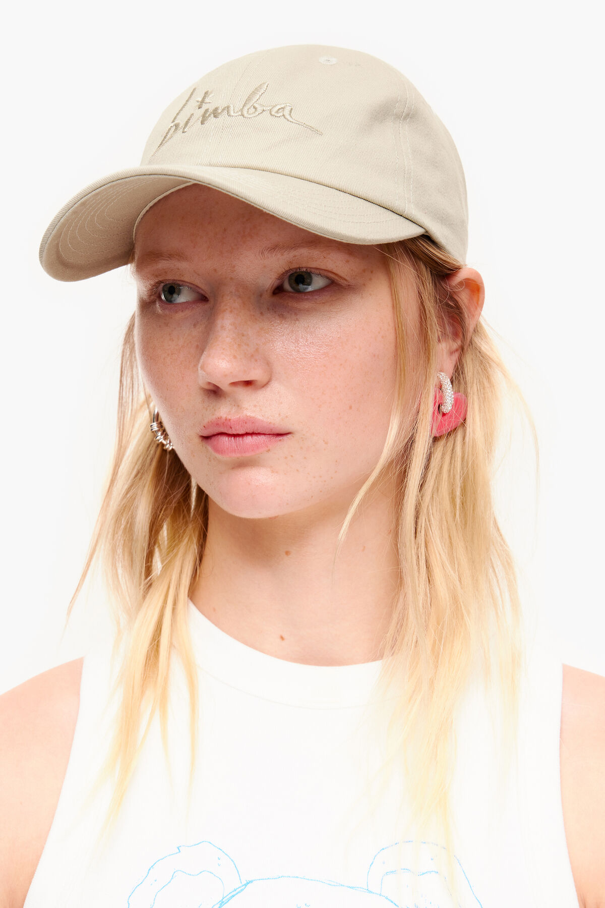 Gorra algodón logo camel