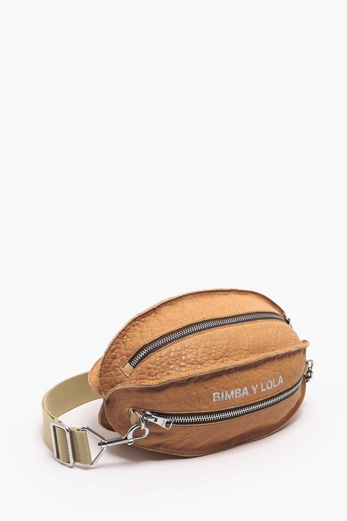 Bolso Pelota L piel camel