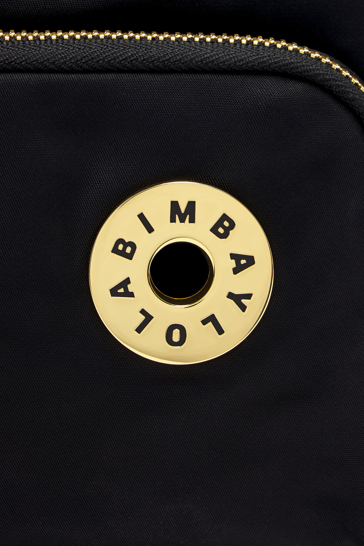 Bolso bandolera M nylon negro