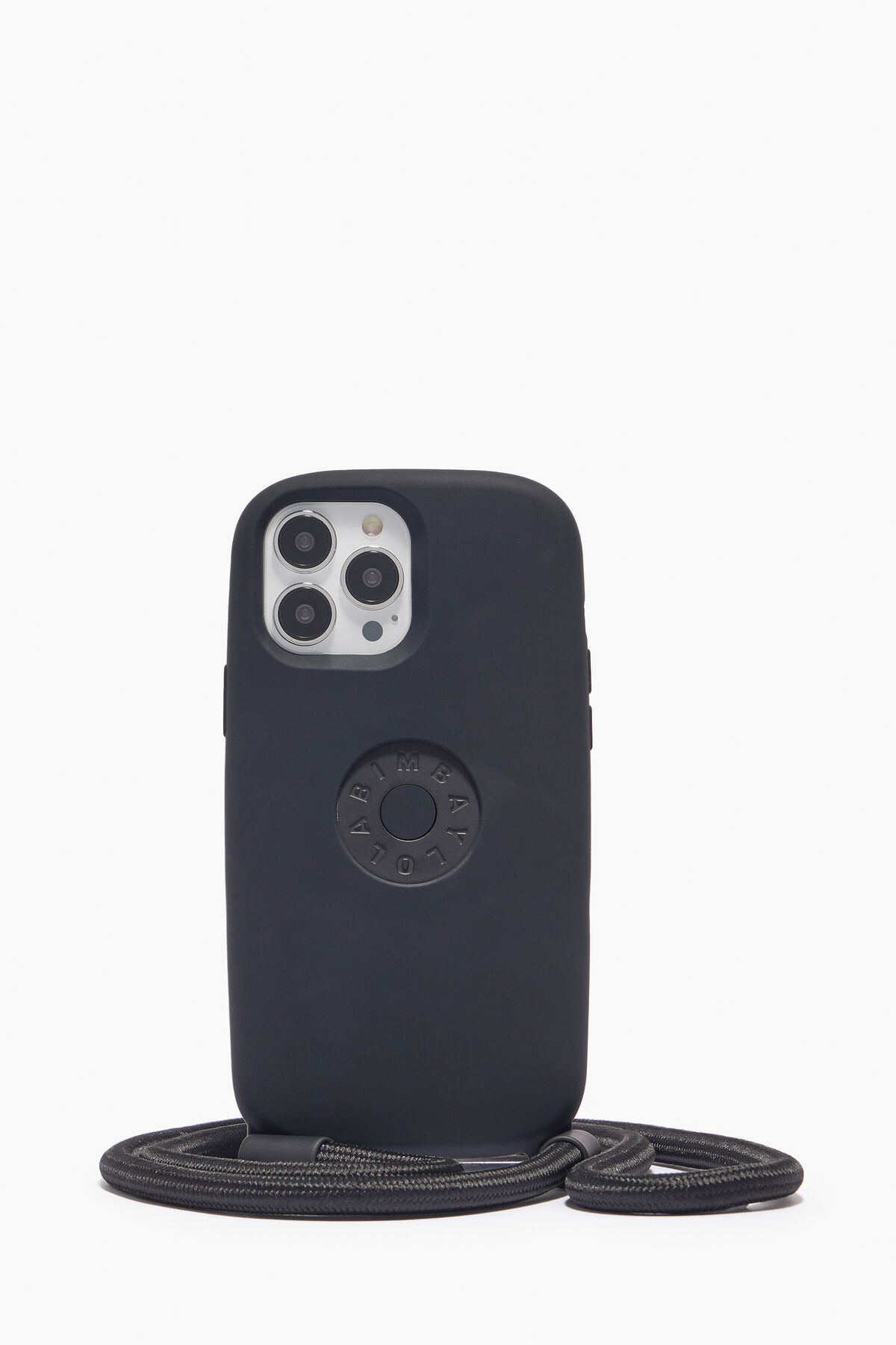 Funda iPhone 13 Pro Max logo negra