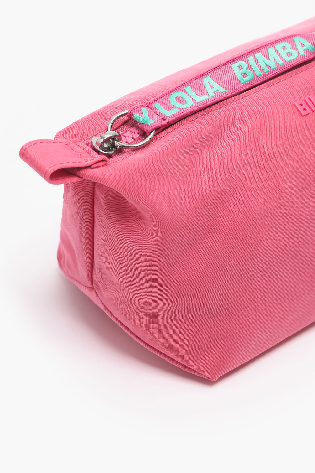 Neceser trapecio M rosa neón