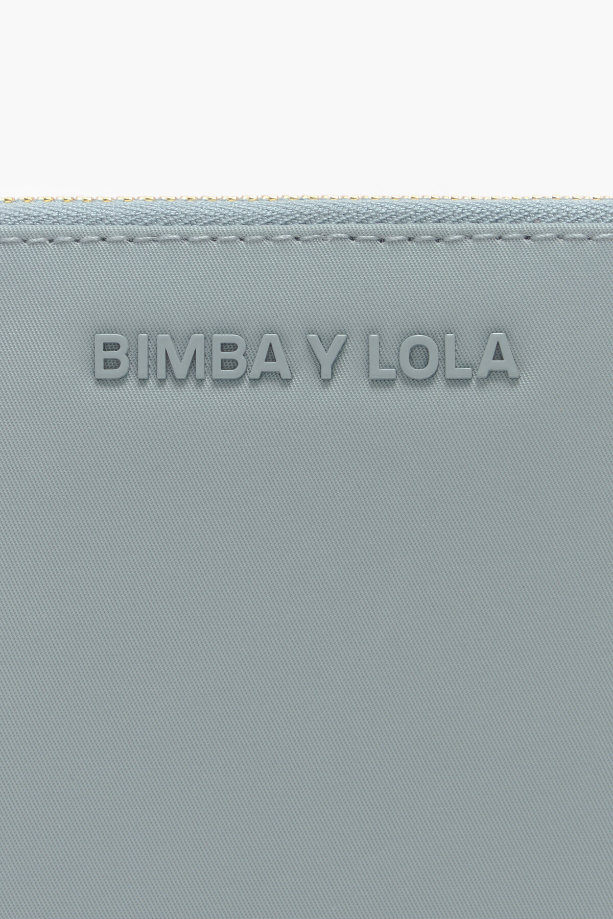 Billetera libro nylon verde agua