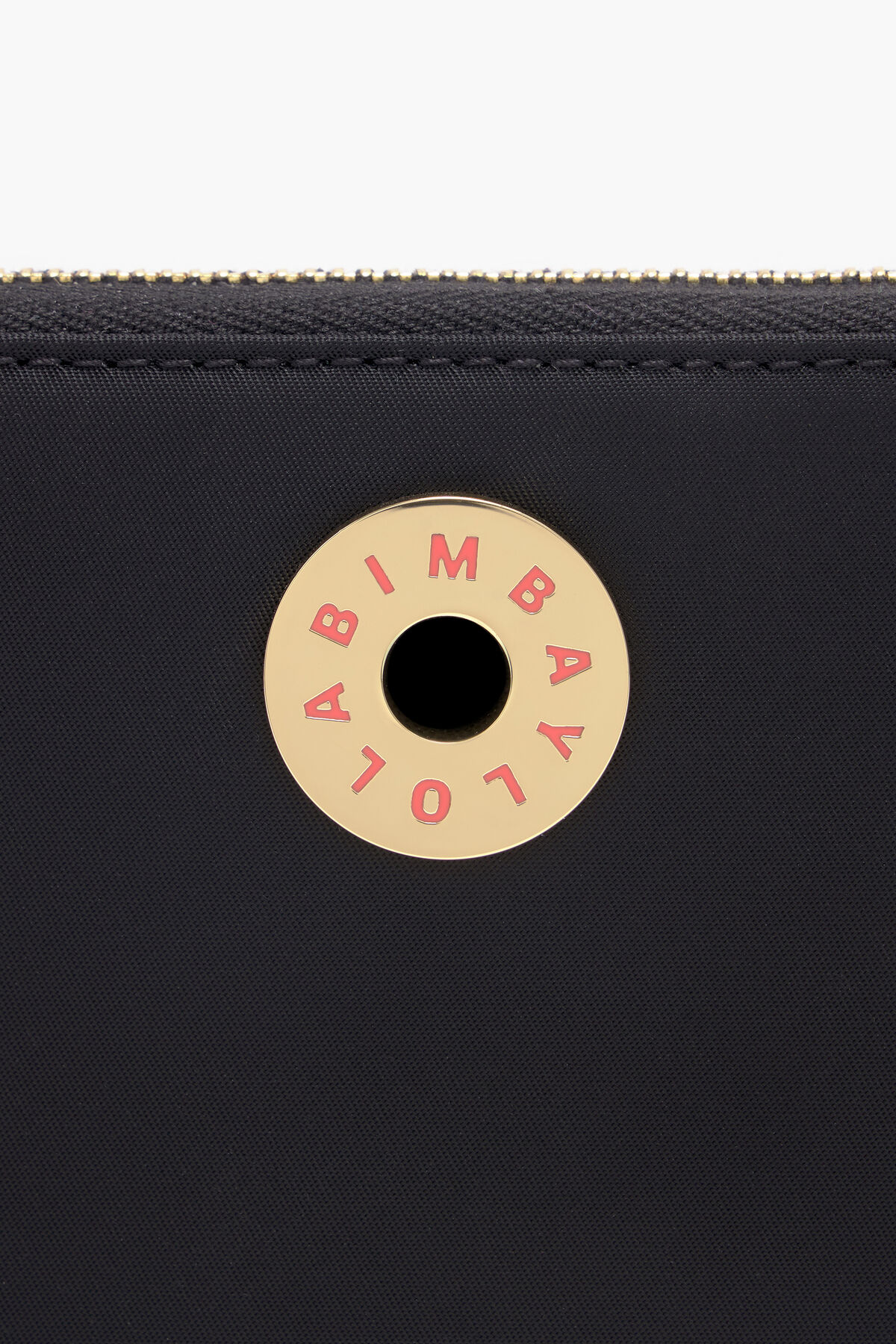 Billetera libro nylon negra