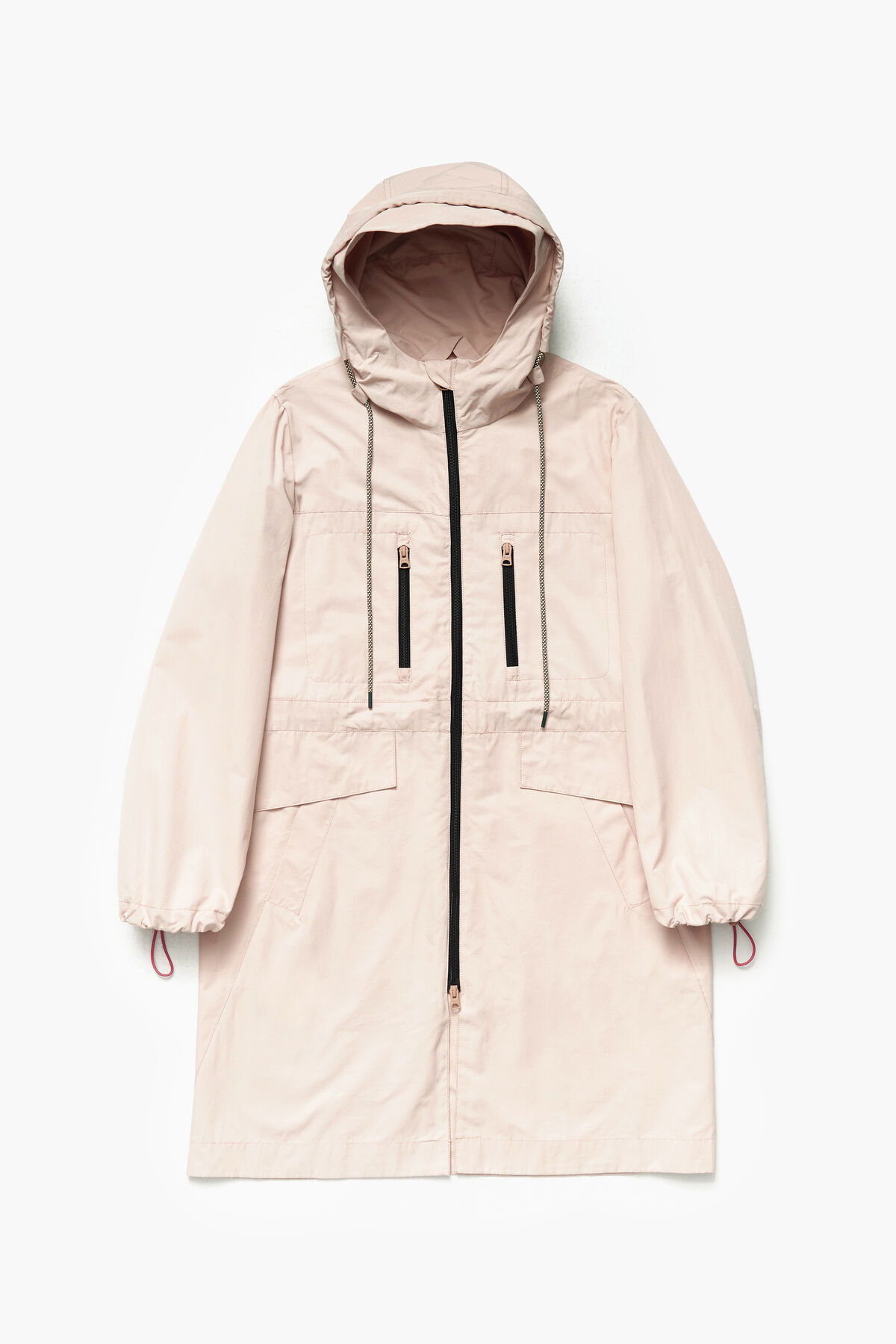 Gabardina evasé piedra