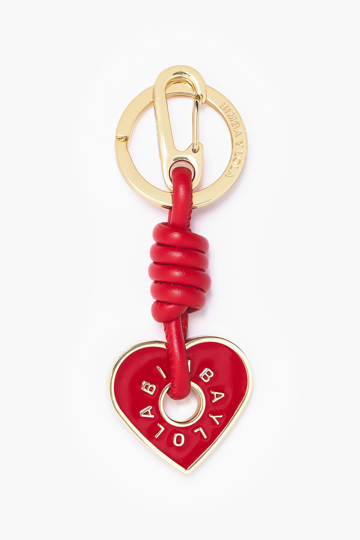 Llavero corazón rojo