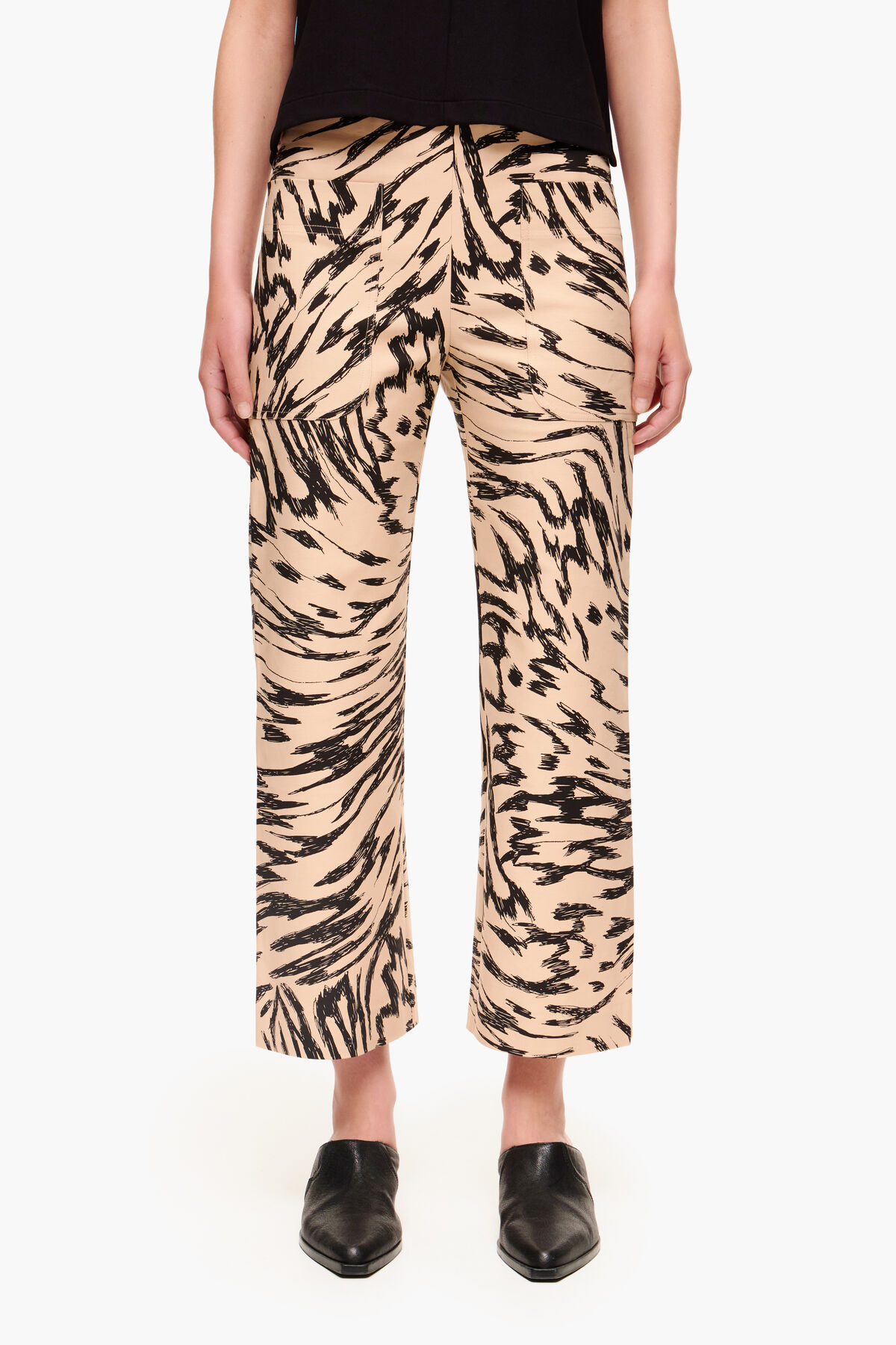 Pantalón print Butterfly Wing natural