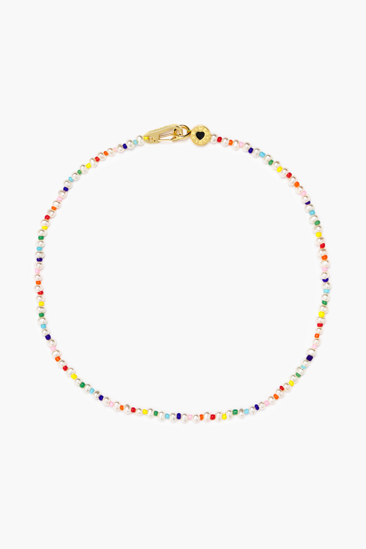 Collar perlas beads multicolor