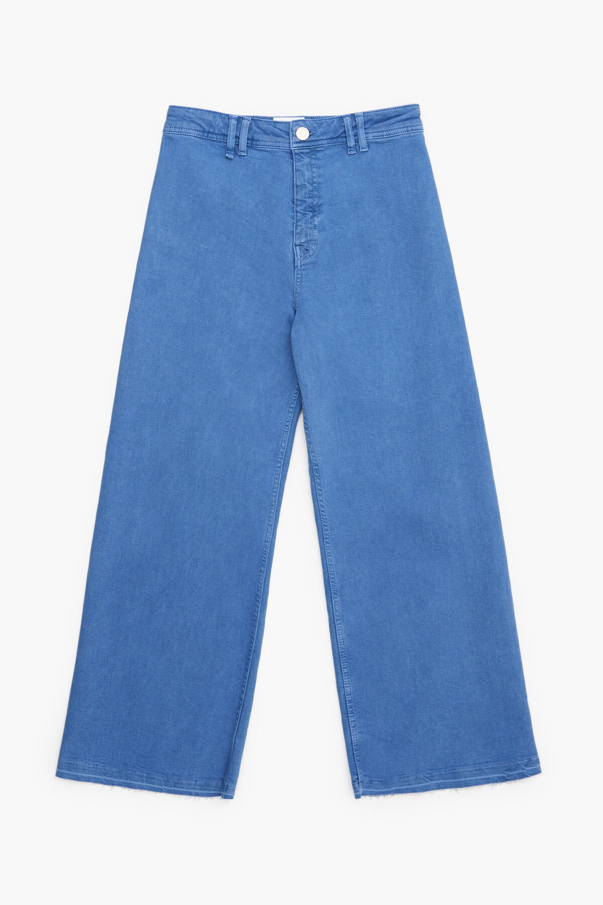 CULOTTE - Vaquero alto azul