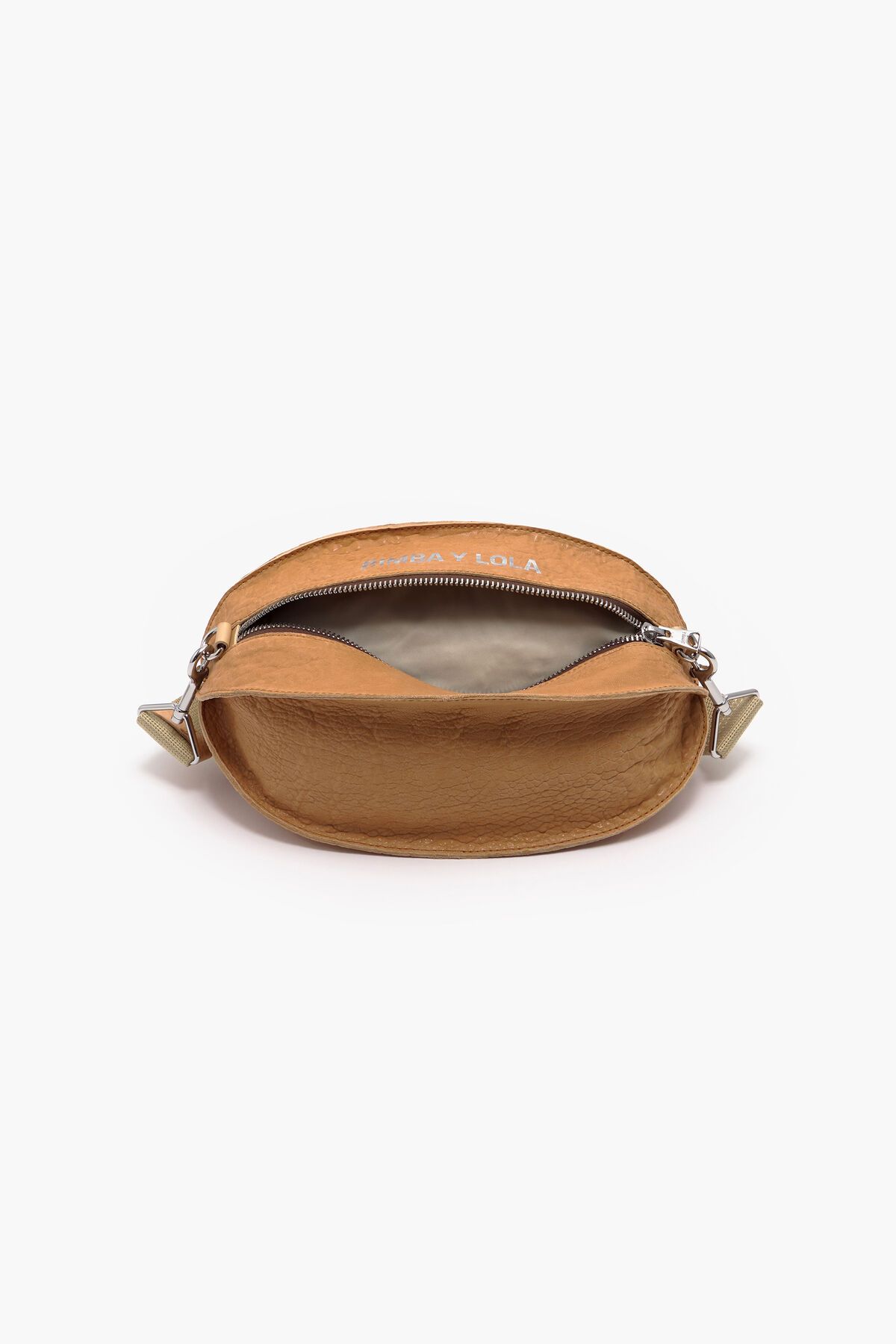 Bolso Pelota L piel camel