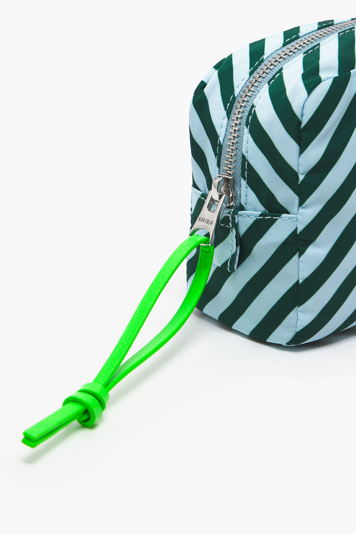 Neceser rectangular M rayas verde