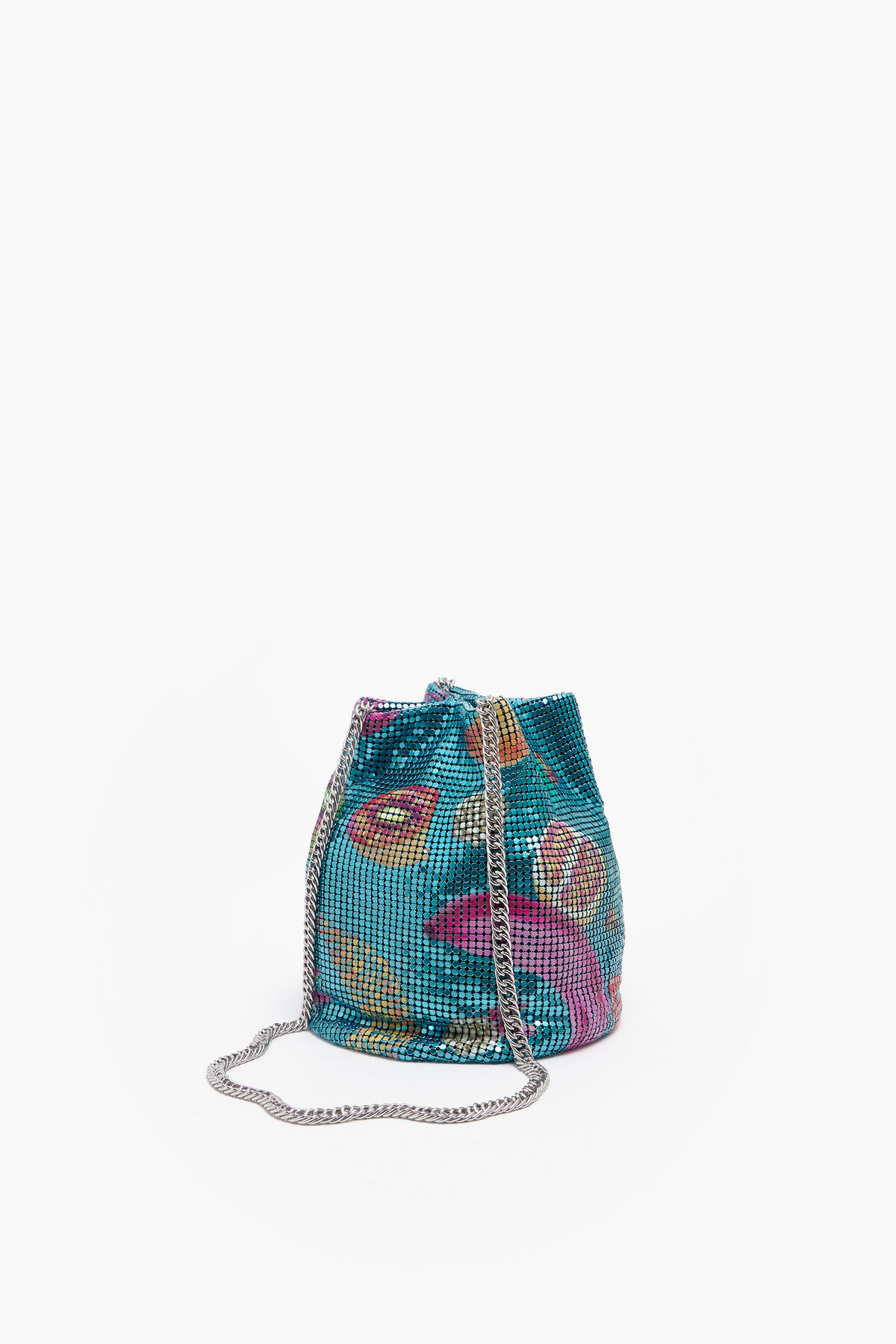 Bolso saca malla print Bananas Mix agua
