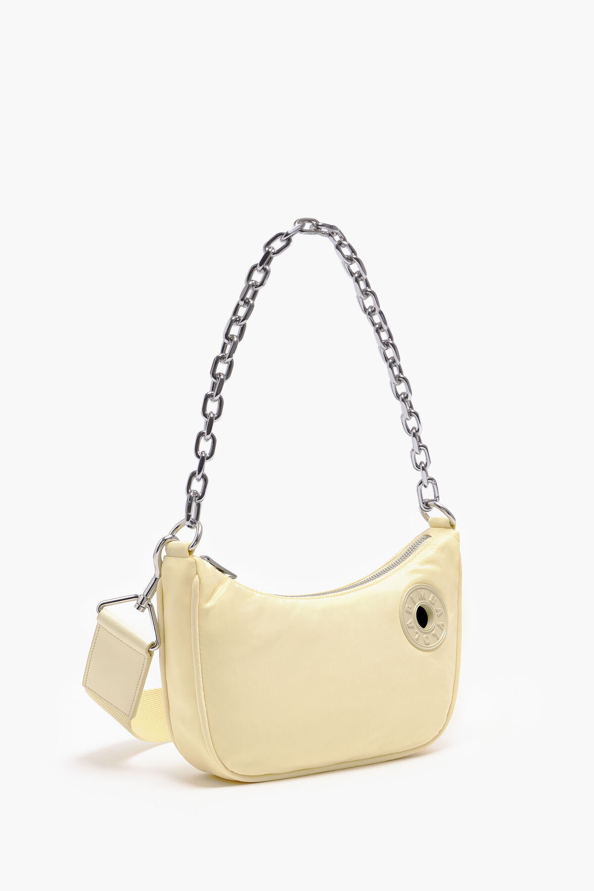 Bolso moon S nylon mantequilla