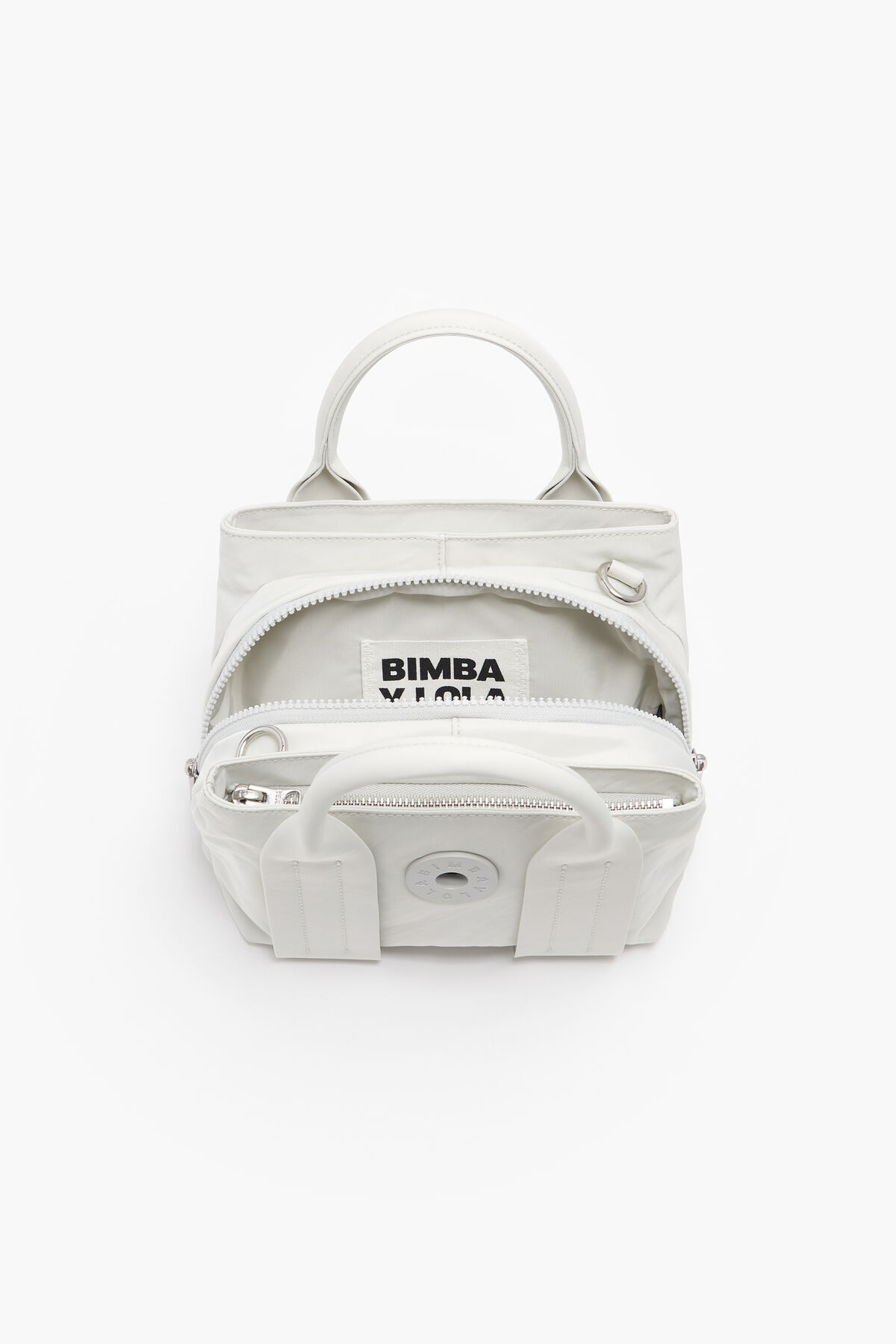 Bolso tote XS nylon gris