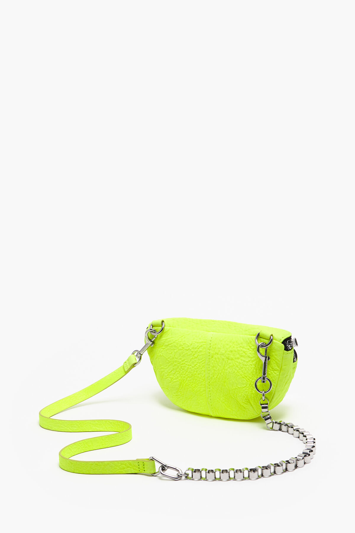 Bolso riñonera Pocket XS piel amarillo