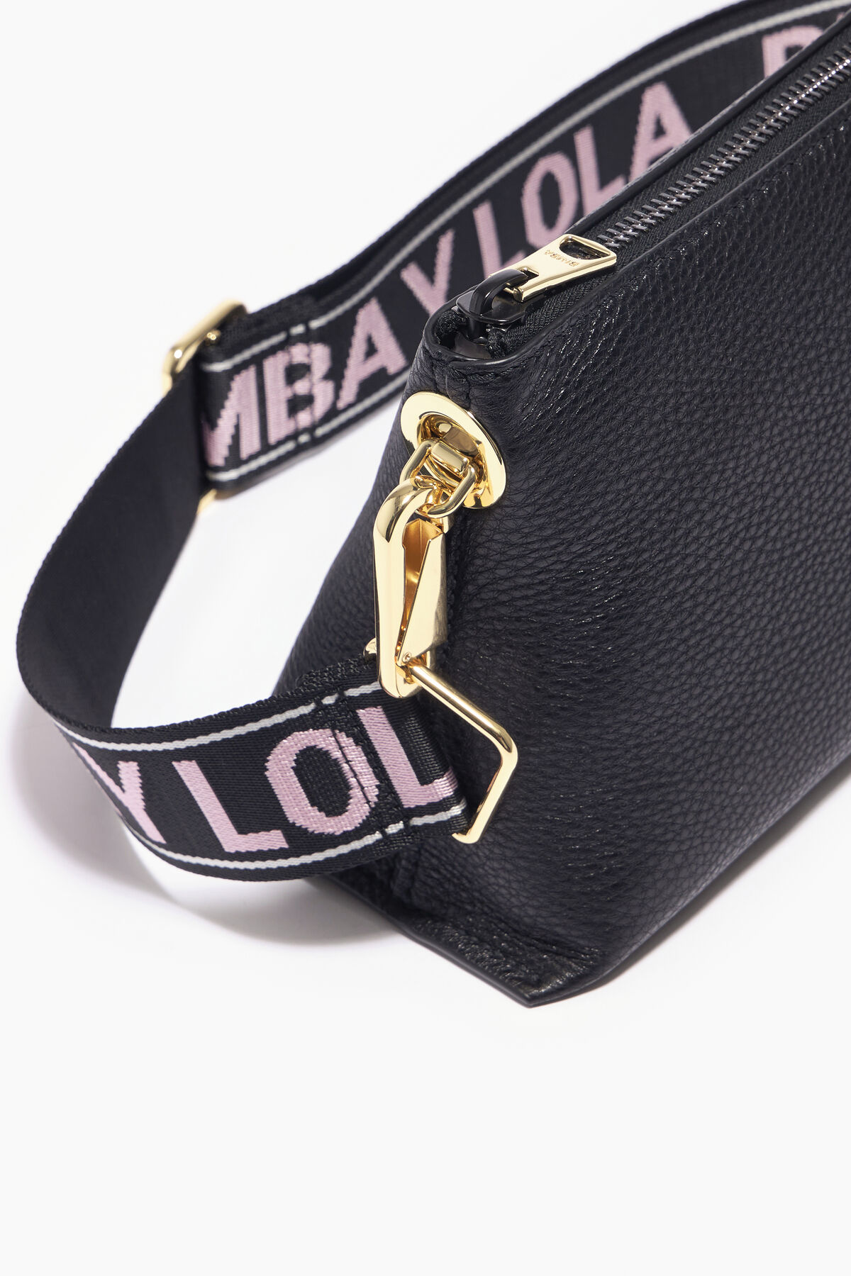 Bolso trapecio S piel negro