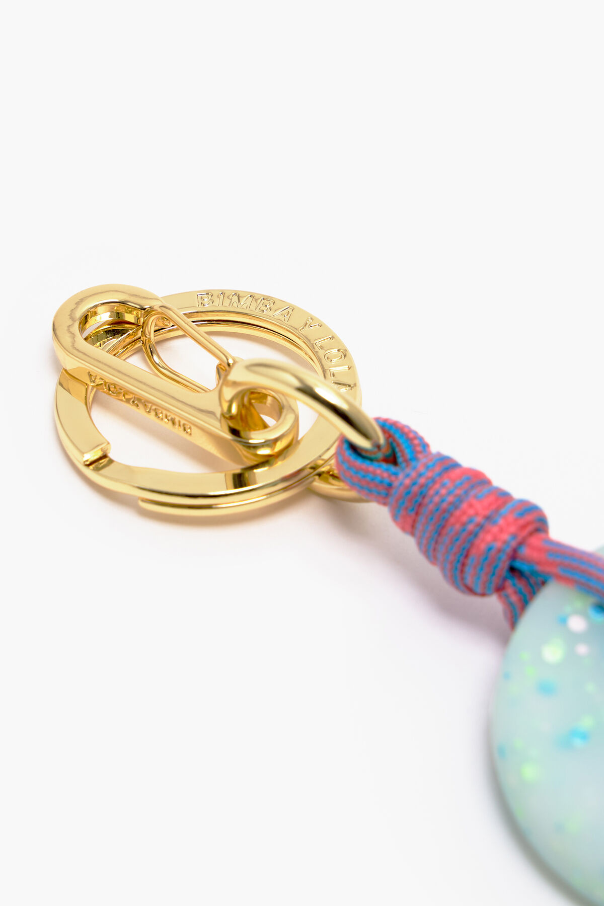 Llavero silicona logo turquesa