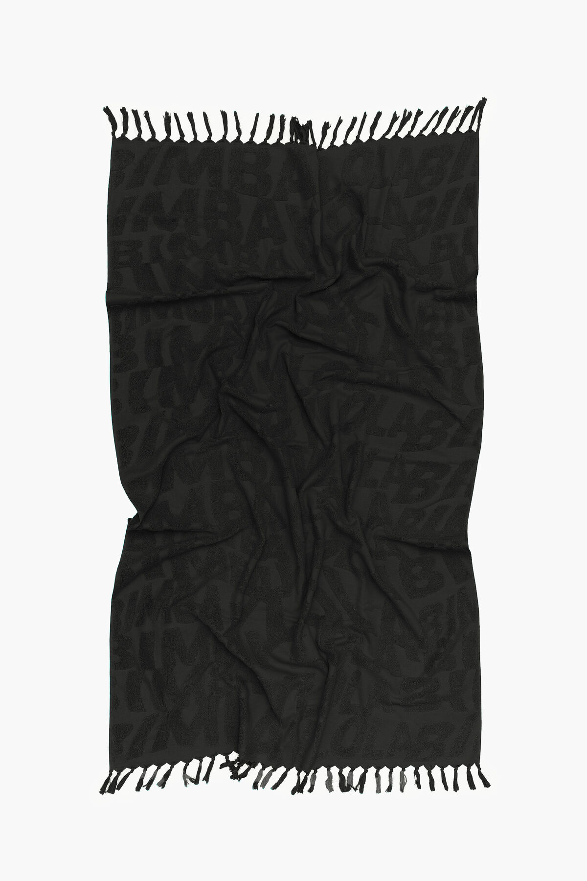 Toalla logo jacquard negra