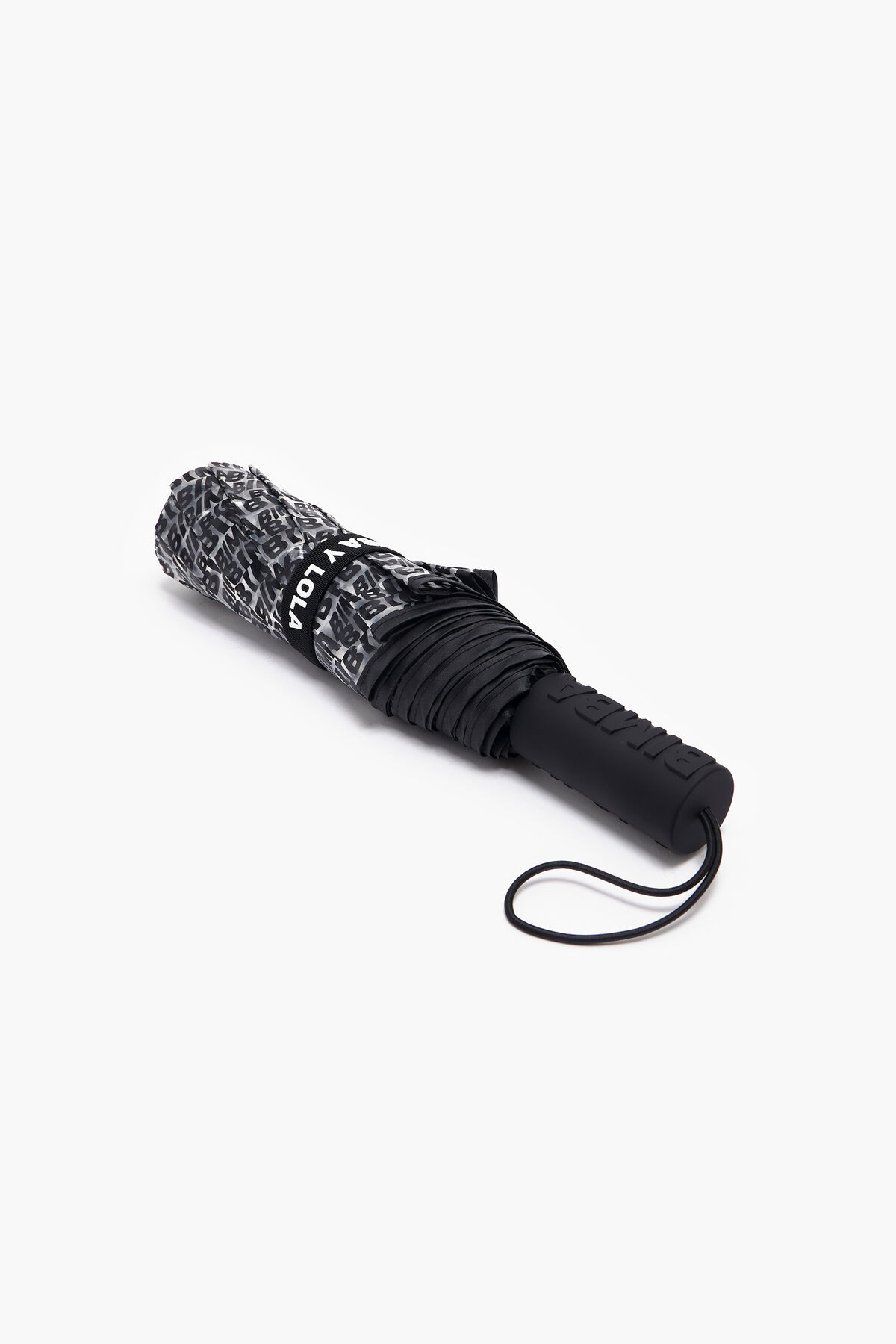 Paraguas vinilo logo negro